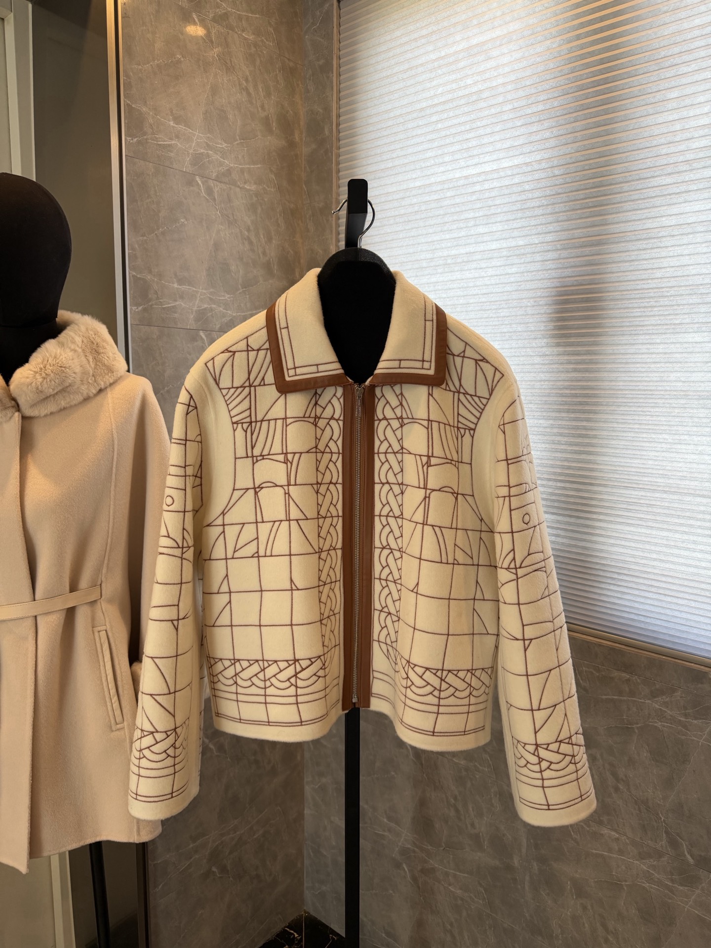 Cheap Hernes Jackets for Women in 225637, $300 USD- [IB225637] - Replica Hernes Jackets for Women