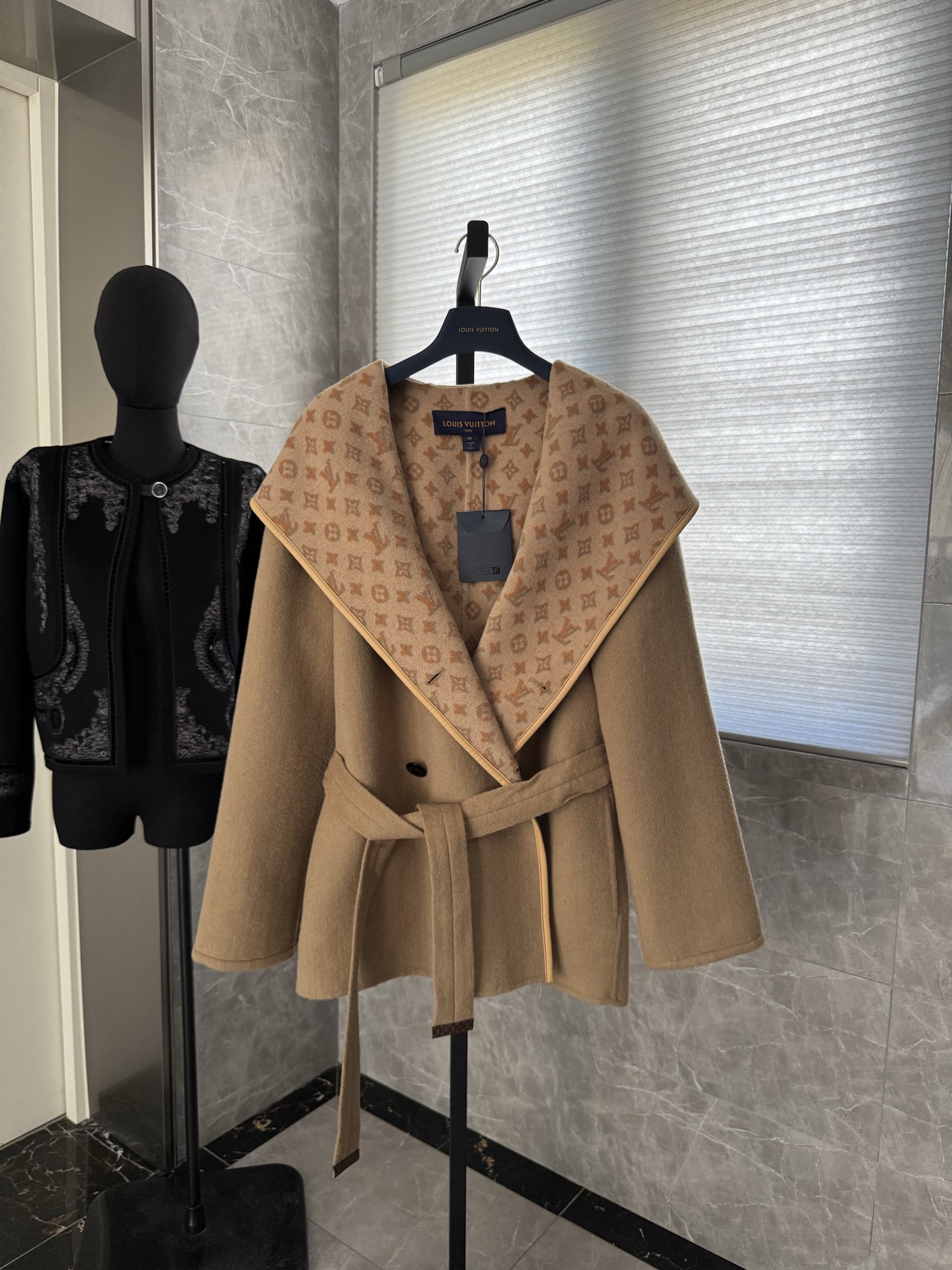 Cheap Louis Vuitton Jackets for Women in 225663, $320 USD- [IB225663] - Replica Louis Vuitton Jackets for Women
