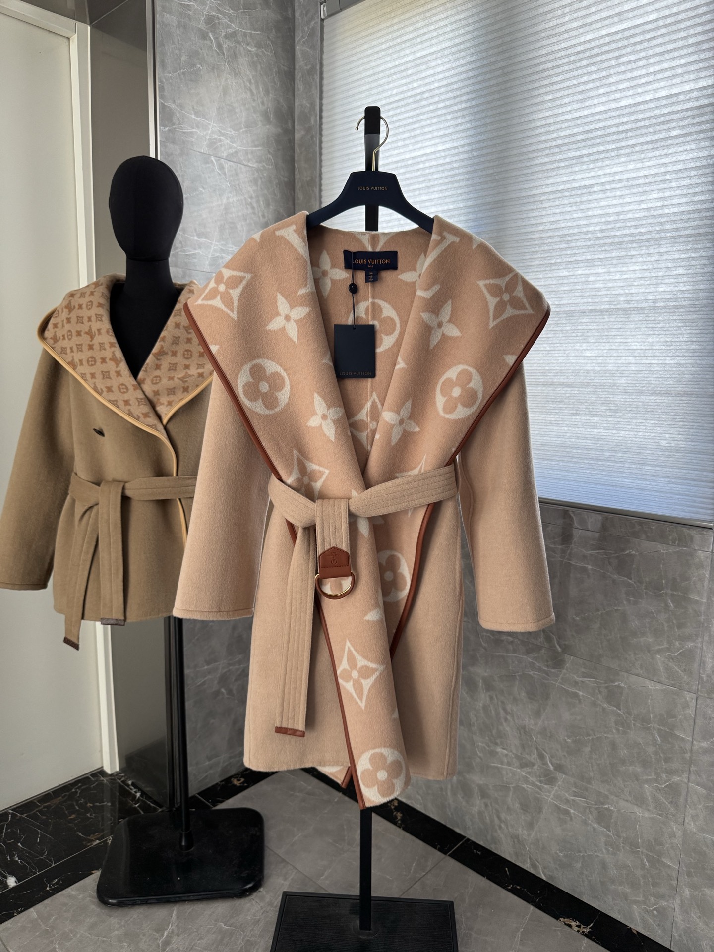 Cheap Louis Vuitton Jackets for Women in 225664, $320 USD- [IB225664] - Replica Louis Vuitton Jackets for Women