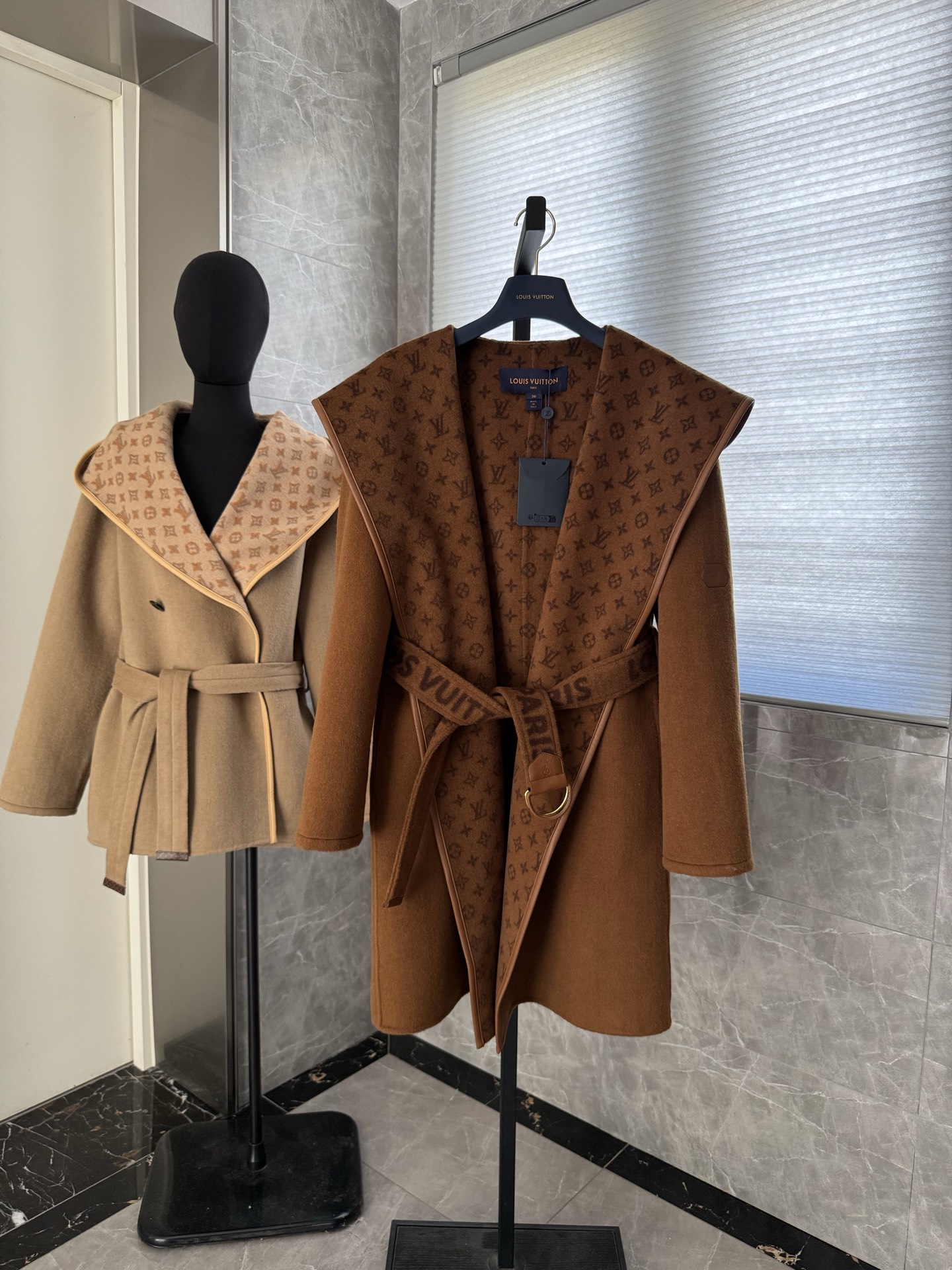 Cheap Louis Vuitton Jackets for Women in 225666, $320 USD- [IB225666] - Replica Louis Vuitton Jackets for Women
