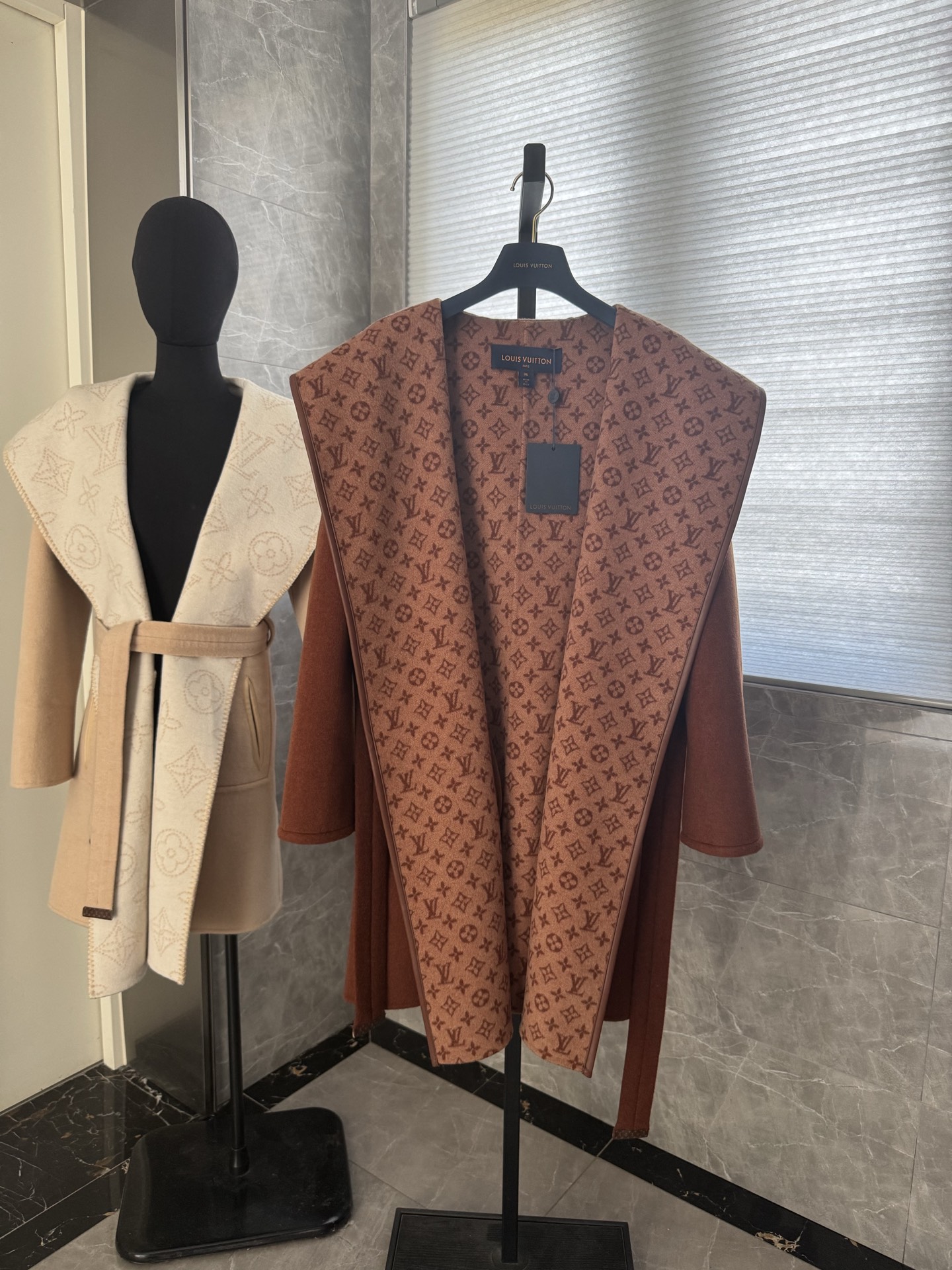 Cheap Louis Vuitton Jackets for Women in 225672, $320 USD- [IB225672] - Replica Louis Vuitton Jackets for Women