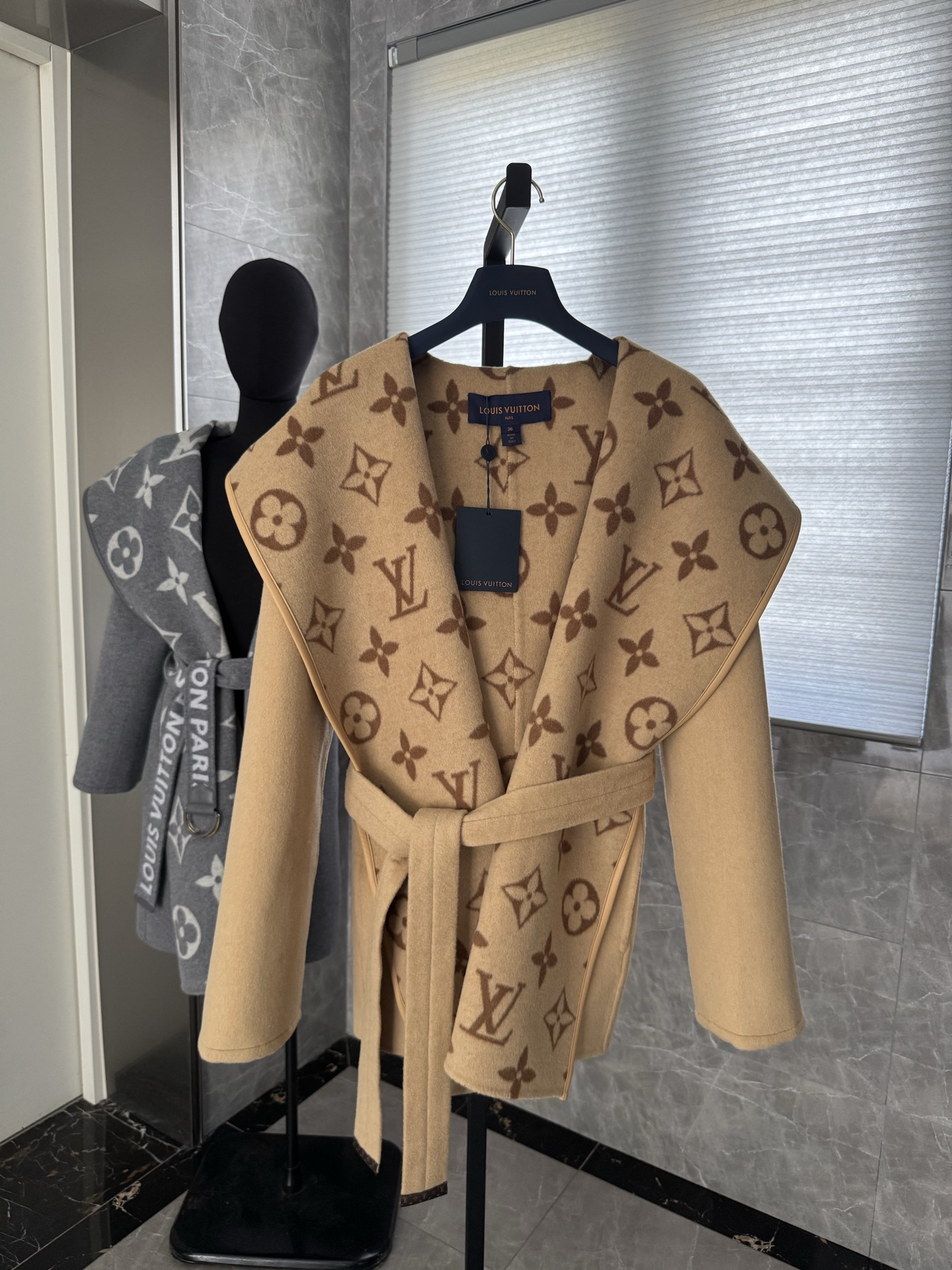 Cheap Louis Vuitton Jackets for Women in 225676, $320 USD- [IB225676] - Replica Louis Vuitton Jackets for Women