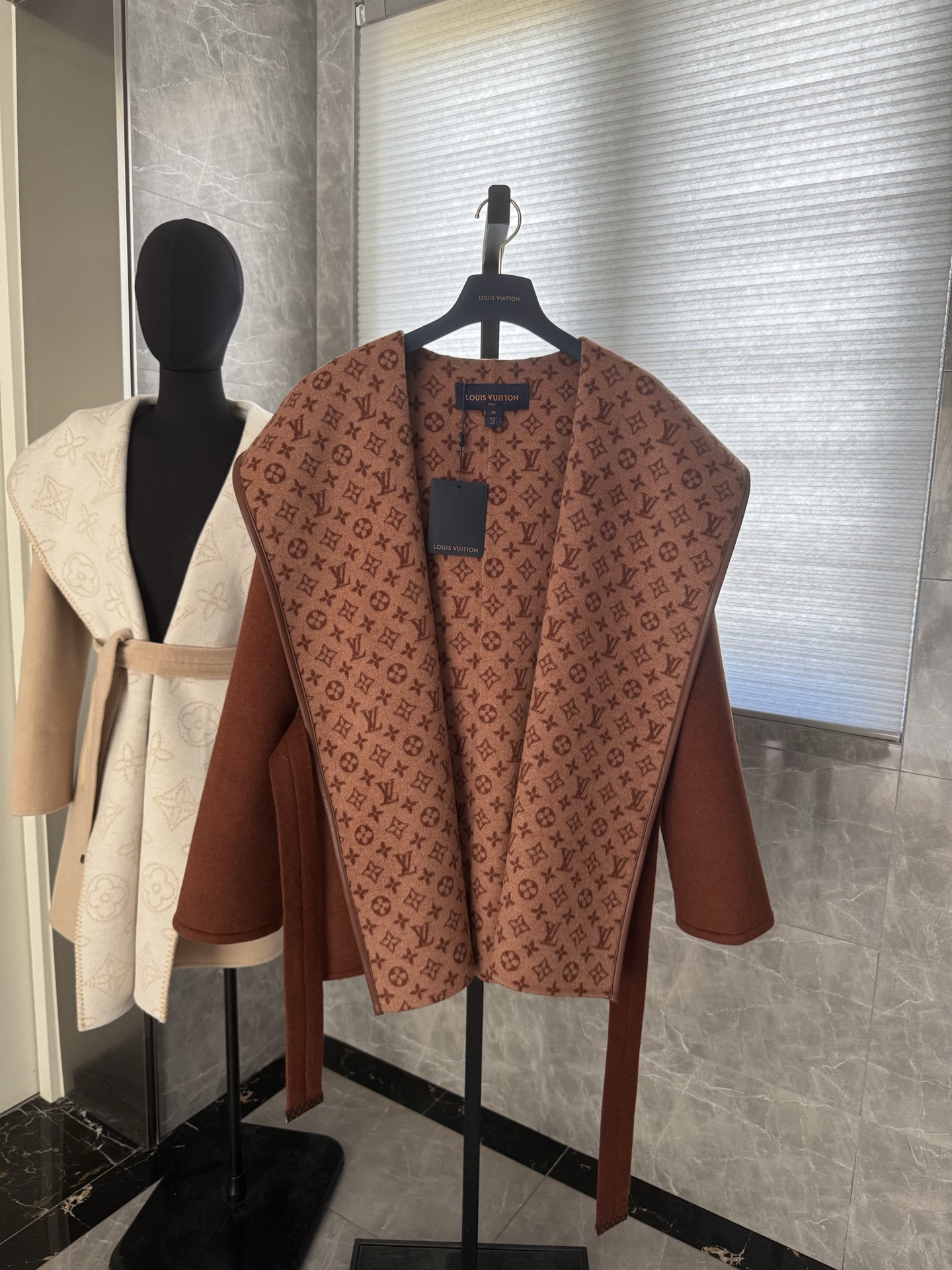 Cheap Louis Vuitton Jackets for Women in 225682, $320 USD- [IB225682] - Replica Louis Vuitton Jackets for Women