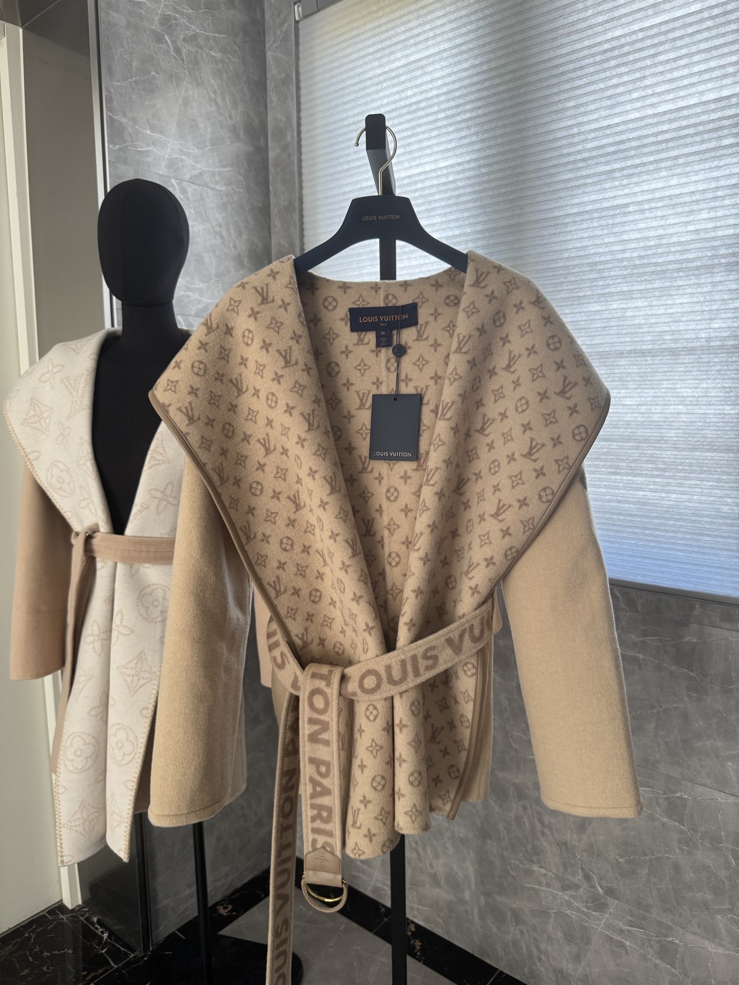Cheap Louis Vuitton Jackets for Women in 225683, $320 USD- [IB225683] - Replica Louis Vuitton Jackets for Women