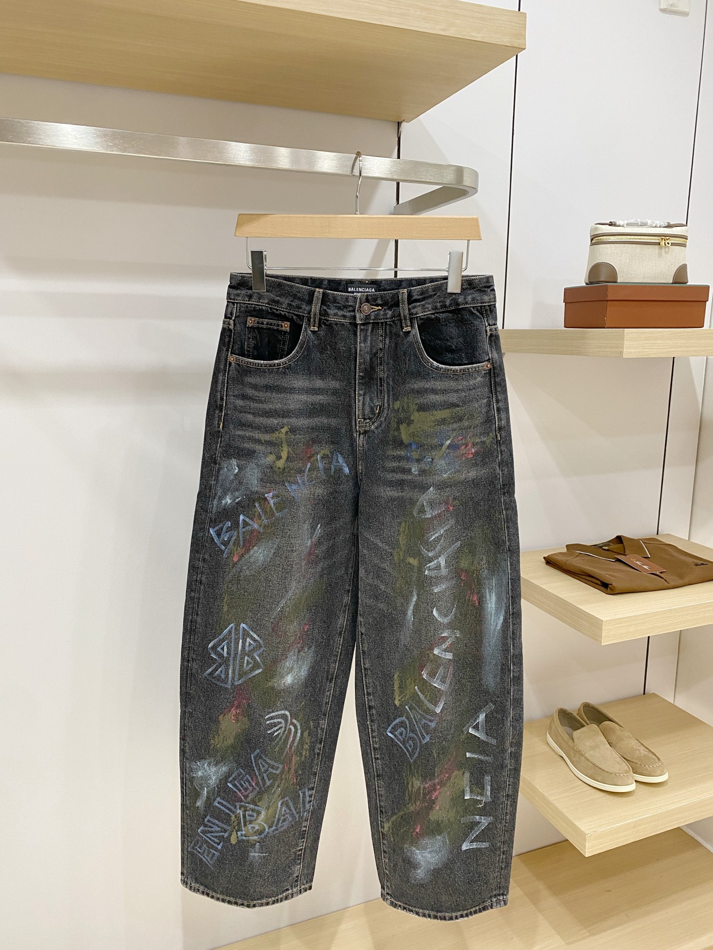 Cheap balenciaga Jeans in 225781, $75 USD- [IB225781] - Replica balenciaga Jeans