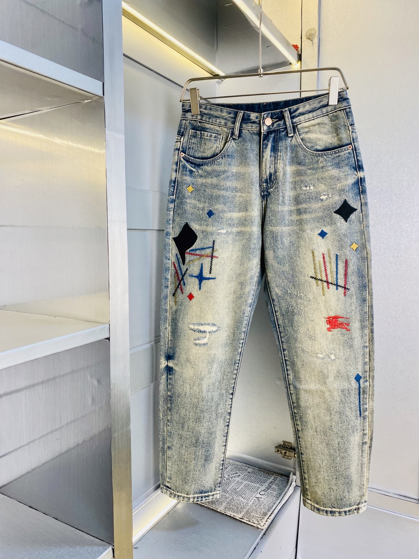 Cheap Burberry Jeans for Men in 225789, $70 USD- [IB225789] - Replica Burberry Jeans for Men
