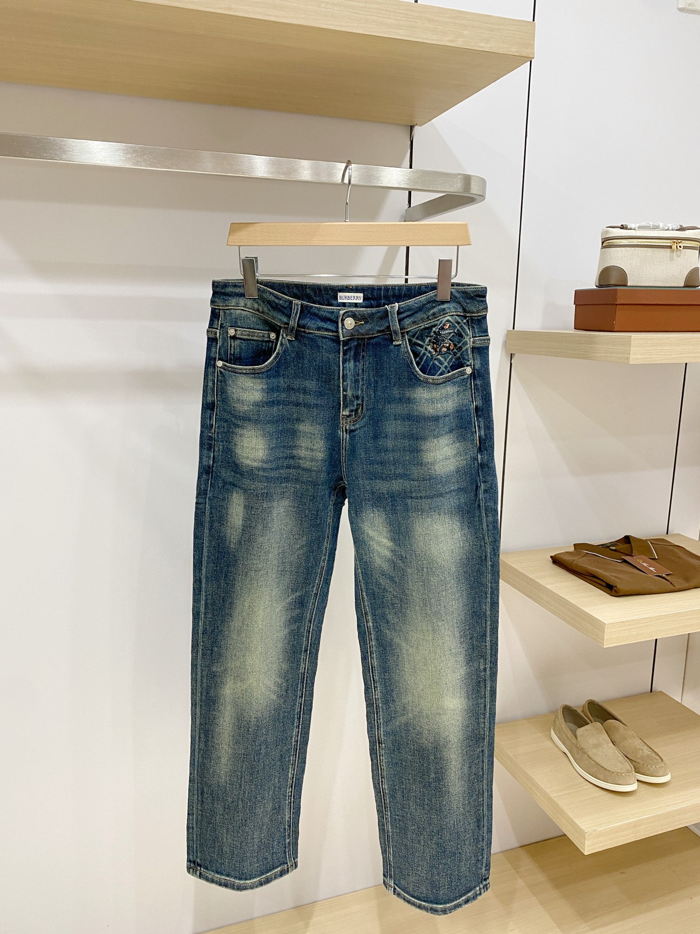 Cheap Burberry Jeans for Men in 225797, $70 USD- [IB225797] - Replica Burberry Jeans for Men