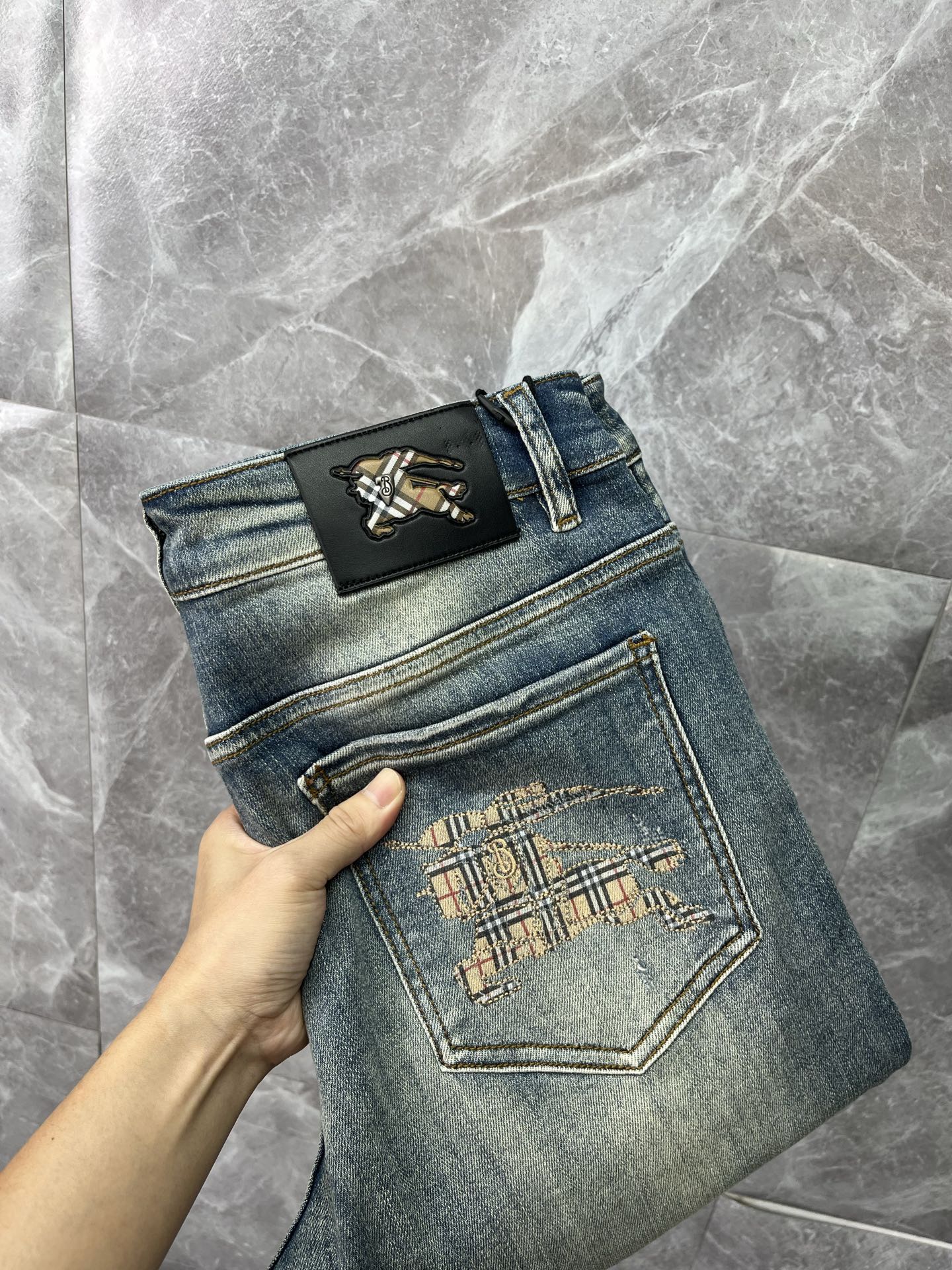 Cheap Burberry Jeans for Men in 225798, $70 USD- [IB225798] - Replica Burberry Jeans for Men