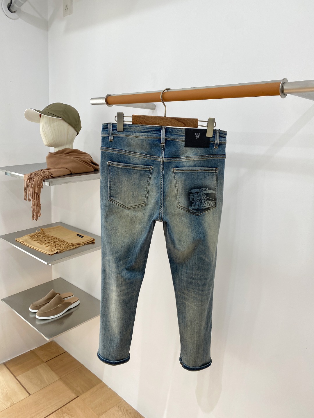 Cheap Burberry Jeans for Men in 225802, $70 USD- [IB225802] - Replica Burberry Jeans for Men