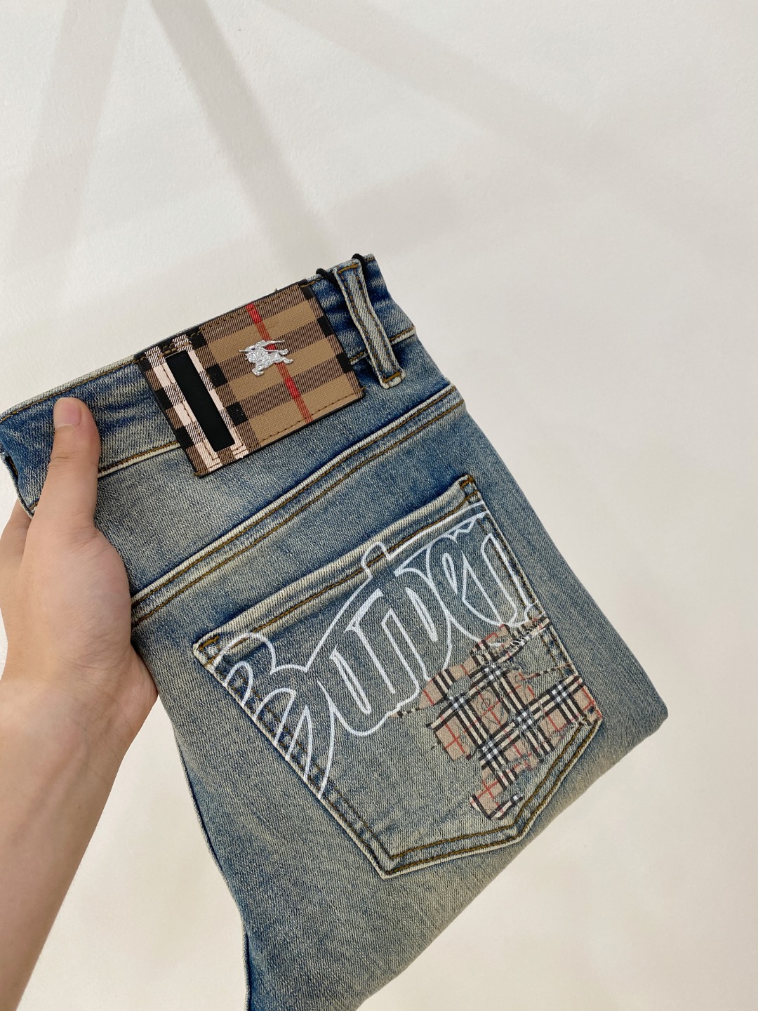Cheap Burberry Jeans for Men in 225803, $70 USD- [IB225803] - Replica Burberry Jeans for Men