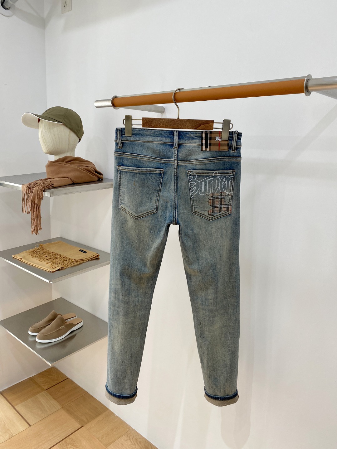 Cheap Burberry Jeans for Men in 225803, $70 USD- [IB225803] - Replica Burberry Jeans for Men