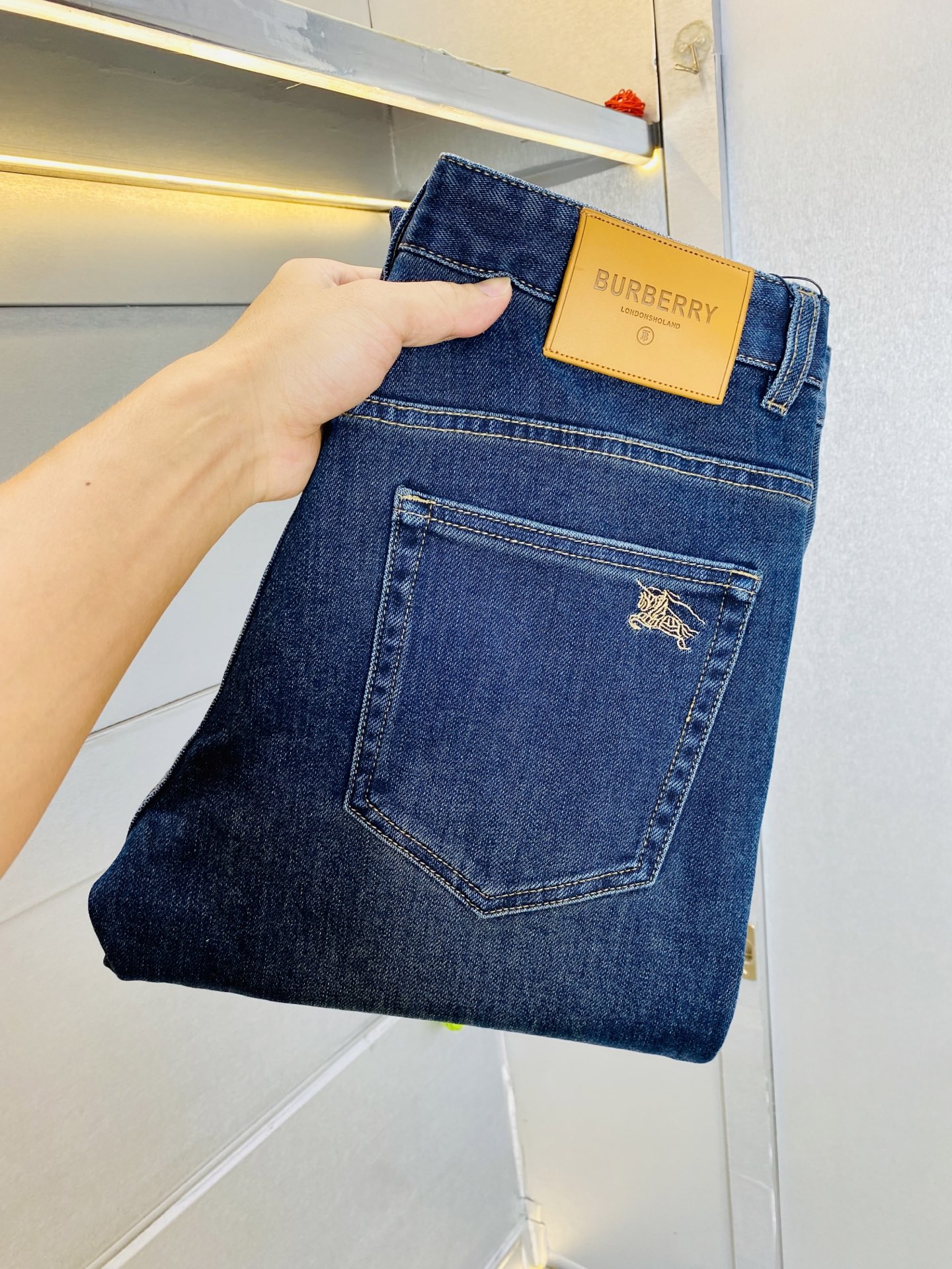 Cheap Burberry Jeans for Men in 225808, $70 USD- [IB225808] - Replica Burberry Jeans for Men