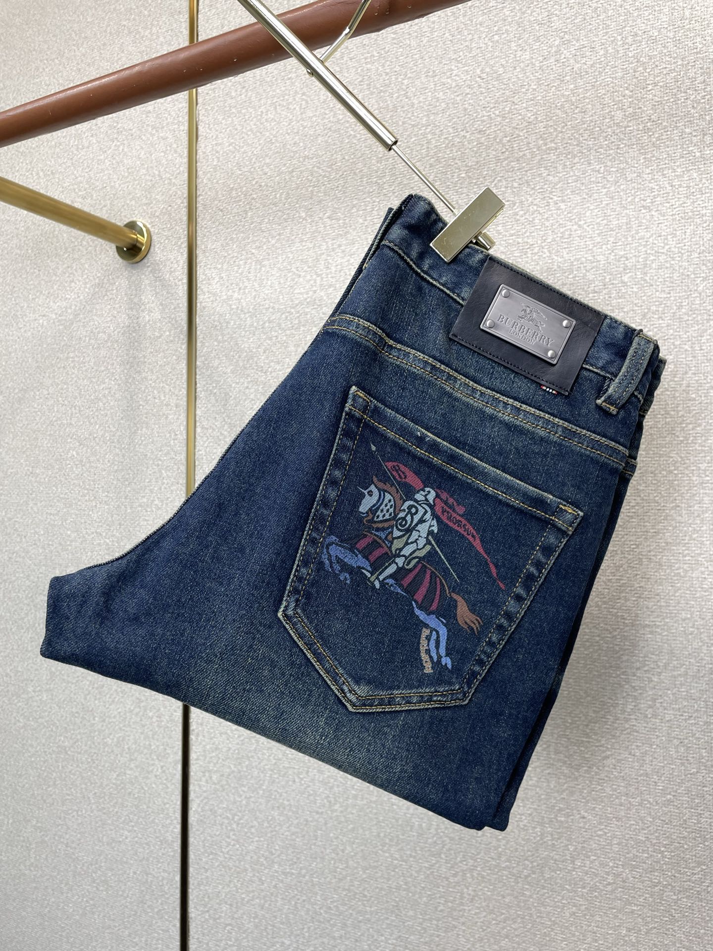 Cheap Burberry Jeans for Men in 225810, $70 USD- [IB225810] - Replica Burberry Jeans for Men