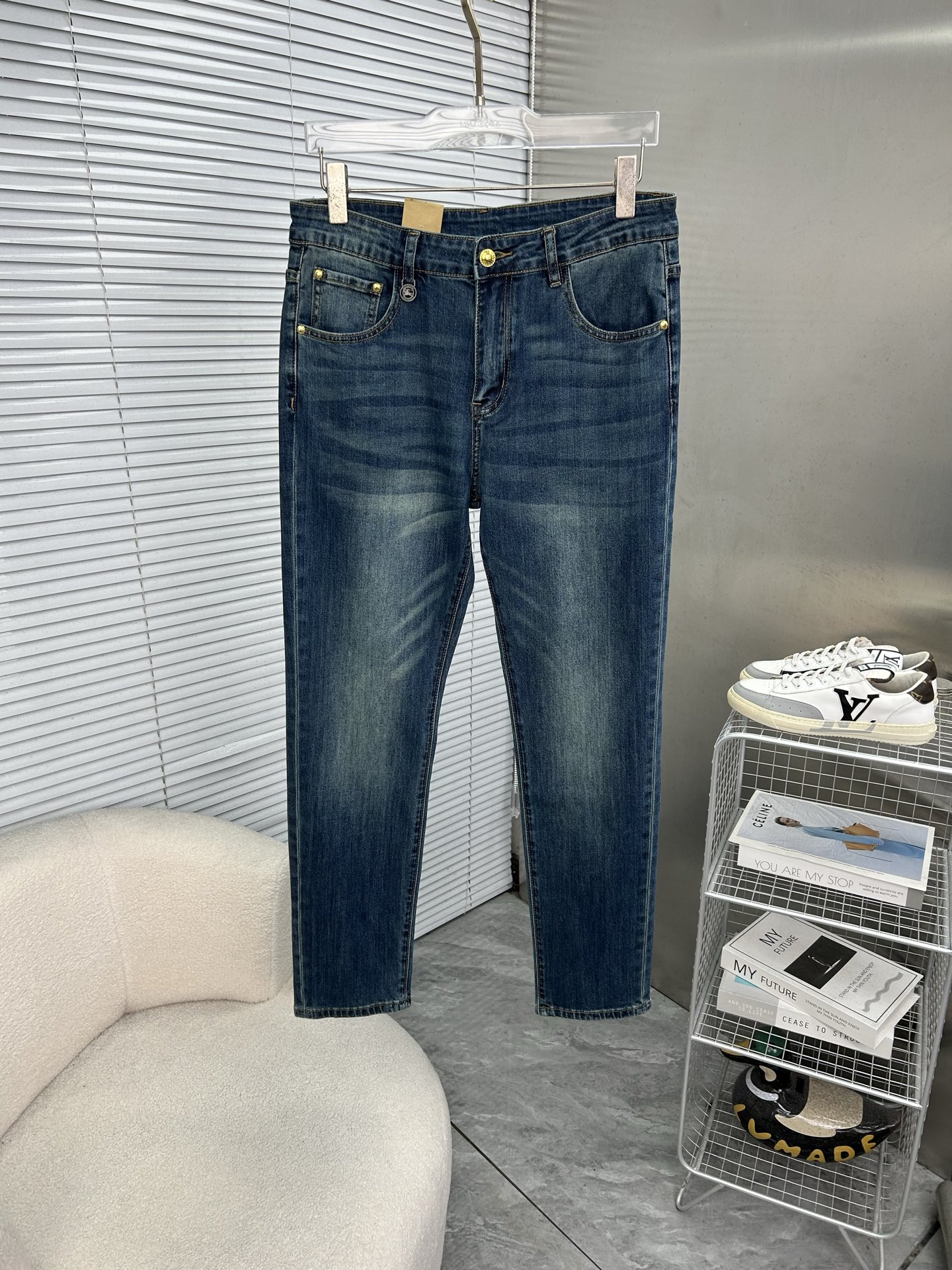 Cheap Burberry Jeans for Men in 225813, $70 USD- [IB225813] - Replica Burberry Jeans for Men
