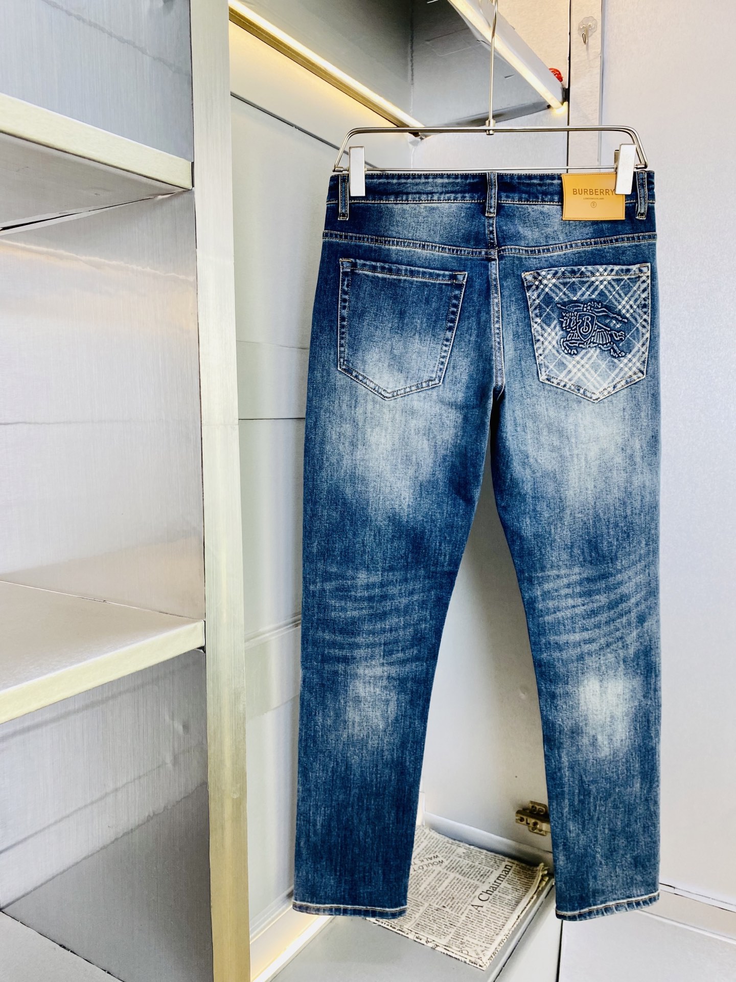 Cheap Burberry Jeans for Men in 225814, $70 USD- [IB225814] - Replica Burberry Jeans for Men