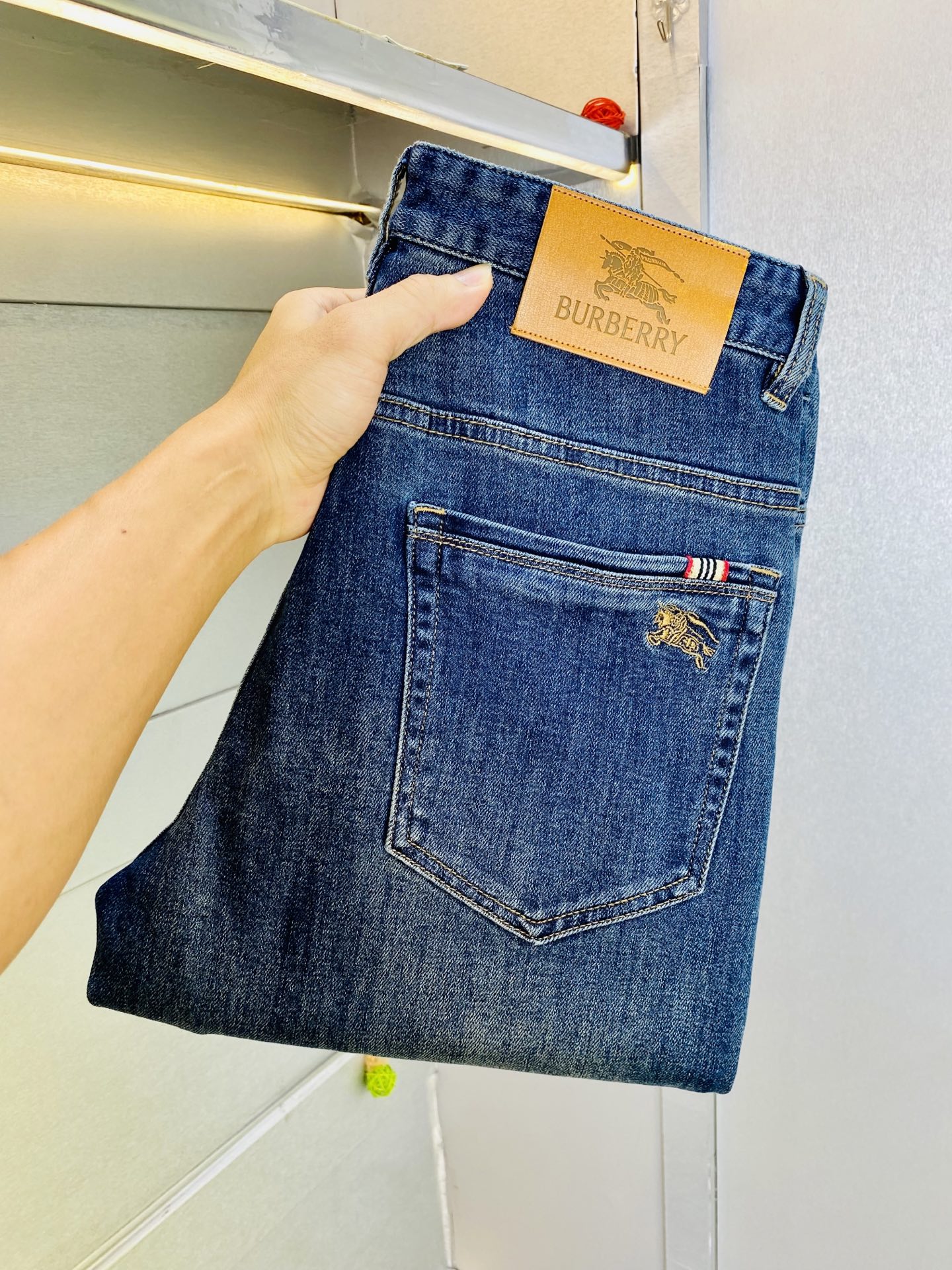 Cheap Burberry Jeans for Men in 225816, $70 USD- [IB225816] - Replica Burberry Jeans for Men