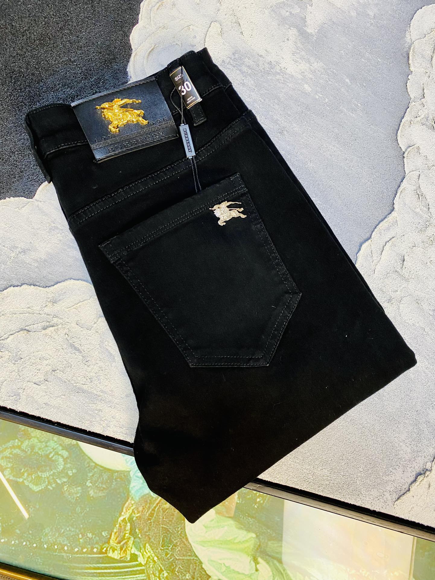Cheap Burberry Jeans for Men in 225818, $70 USD- [IB225818] - Replica Burberry Jeans for Men