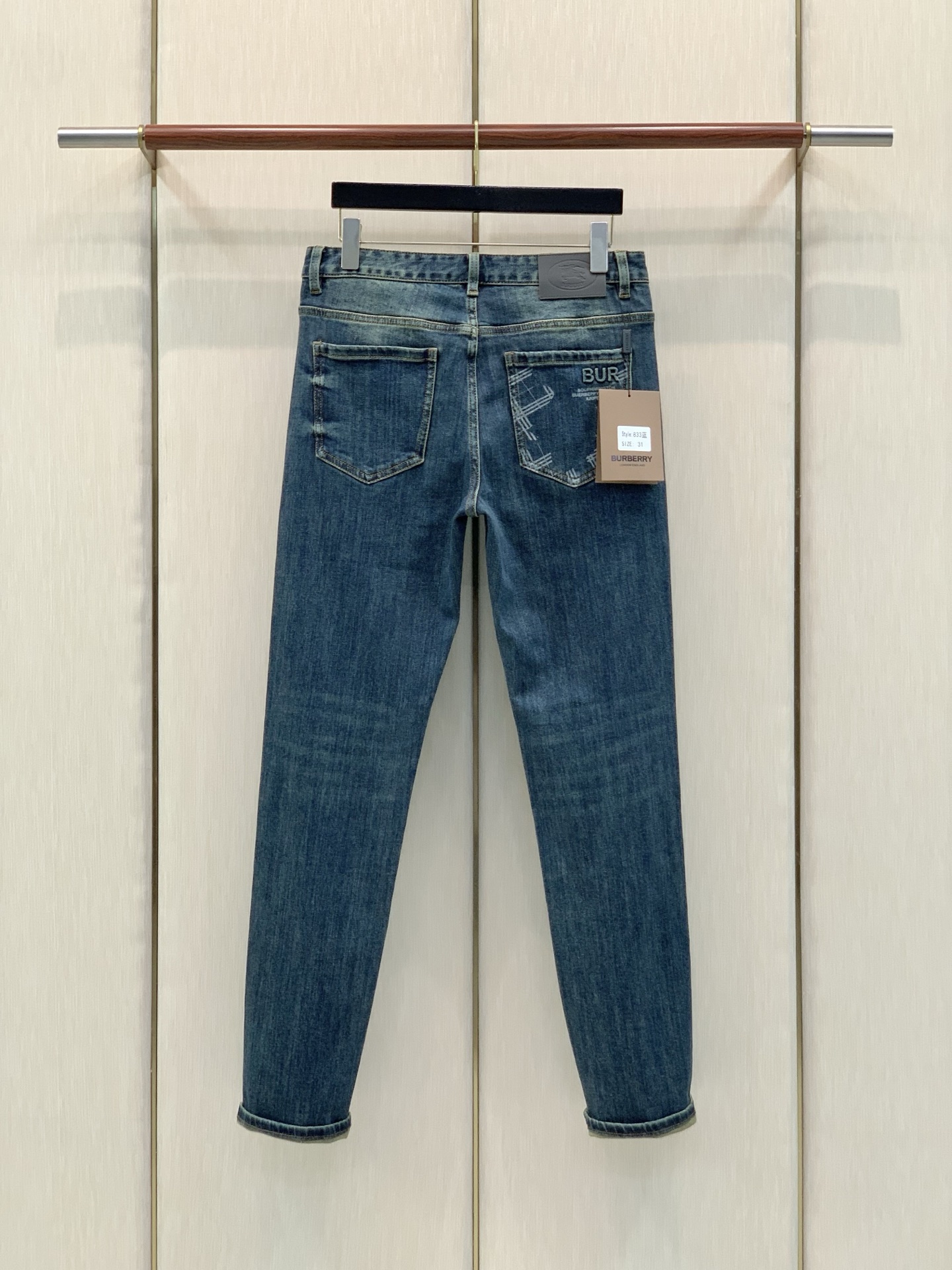 Cheap Burberry Jeans for Men in 225826, $65 USD- [IB225826] - Replica Burberry Jeans for Men