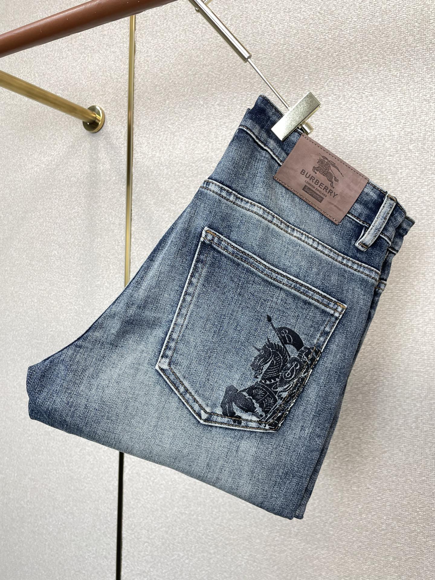 Cheap Burberry Jeans for Men in 225830, $65 USD- [IB225830] - Replica Burberry Jeans for Men