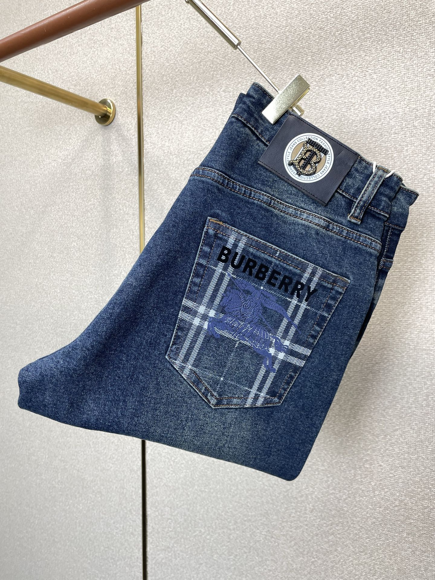 Cheap Burberry Jeans for Men in 225838, $65 USD- [IB225838] - Replica Burberry Jeans for Men