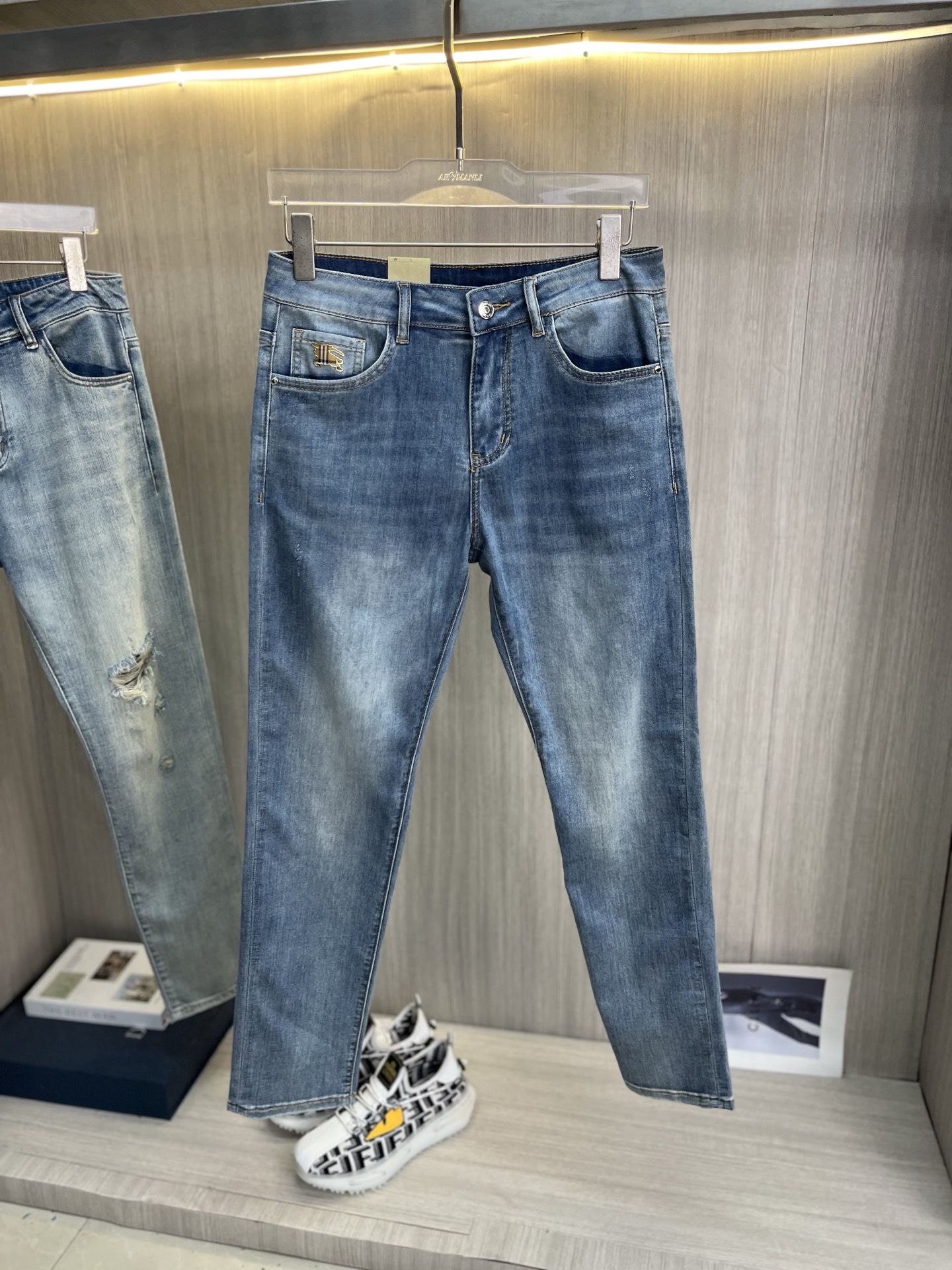 Cheap Burberry Jeans for Men in 225840, $65 USD- [IB225840] - Replica Burberry Jeans for Men