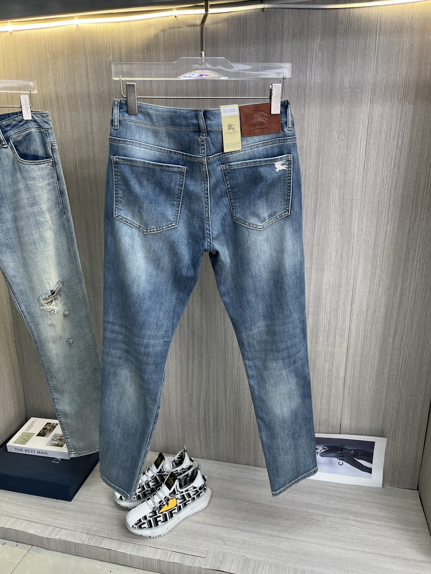 Cheap Burberry Jeans for Men in 225840, $65 USD- [IB225840] - Replica Burberry Jeans for Men