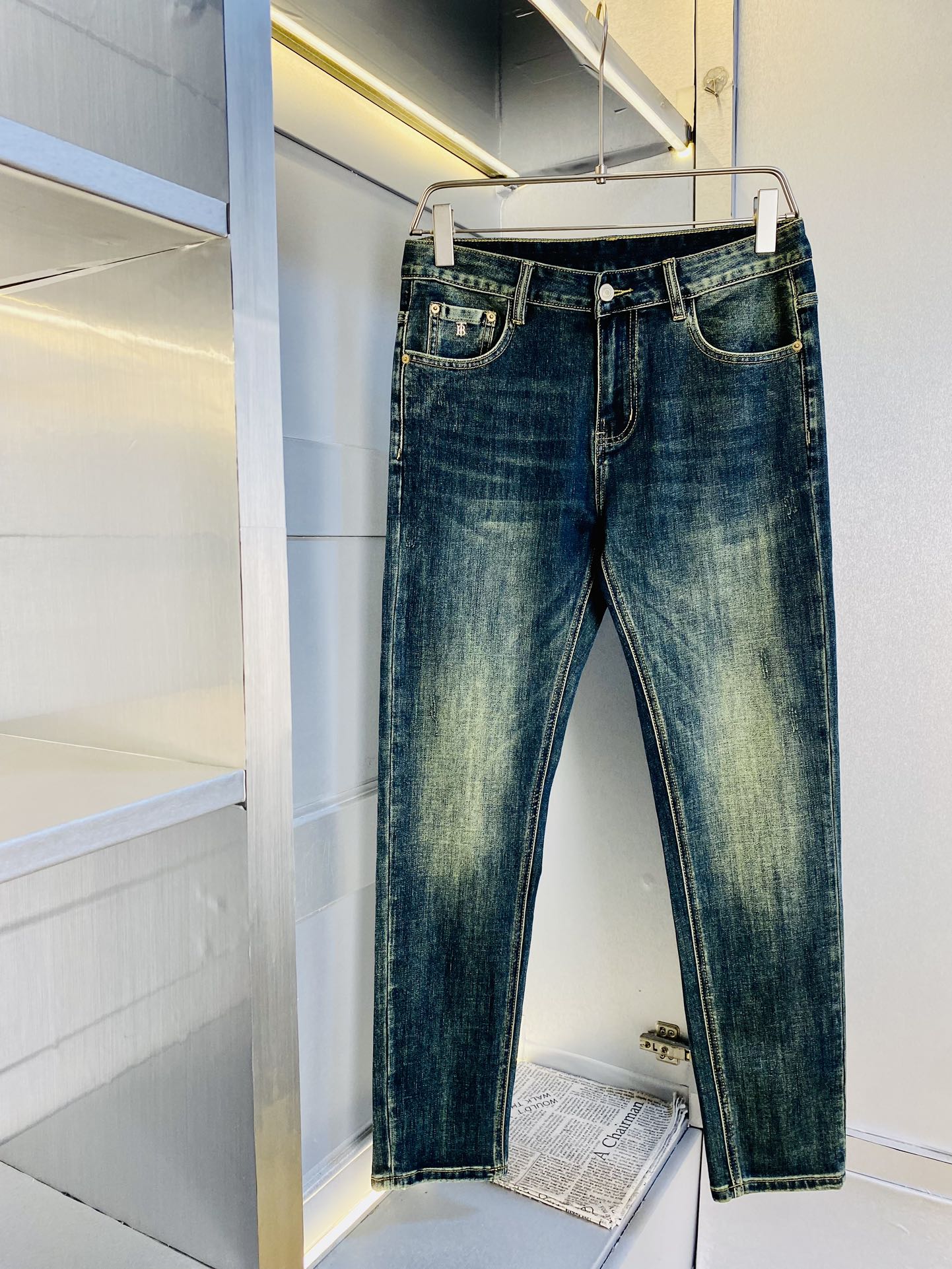 Cheap Burberry Jeans for Men in 225843, $65 USD- [IB225843] - Replica Burberry Jeans for Men