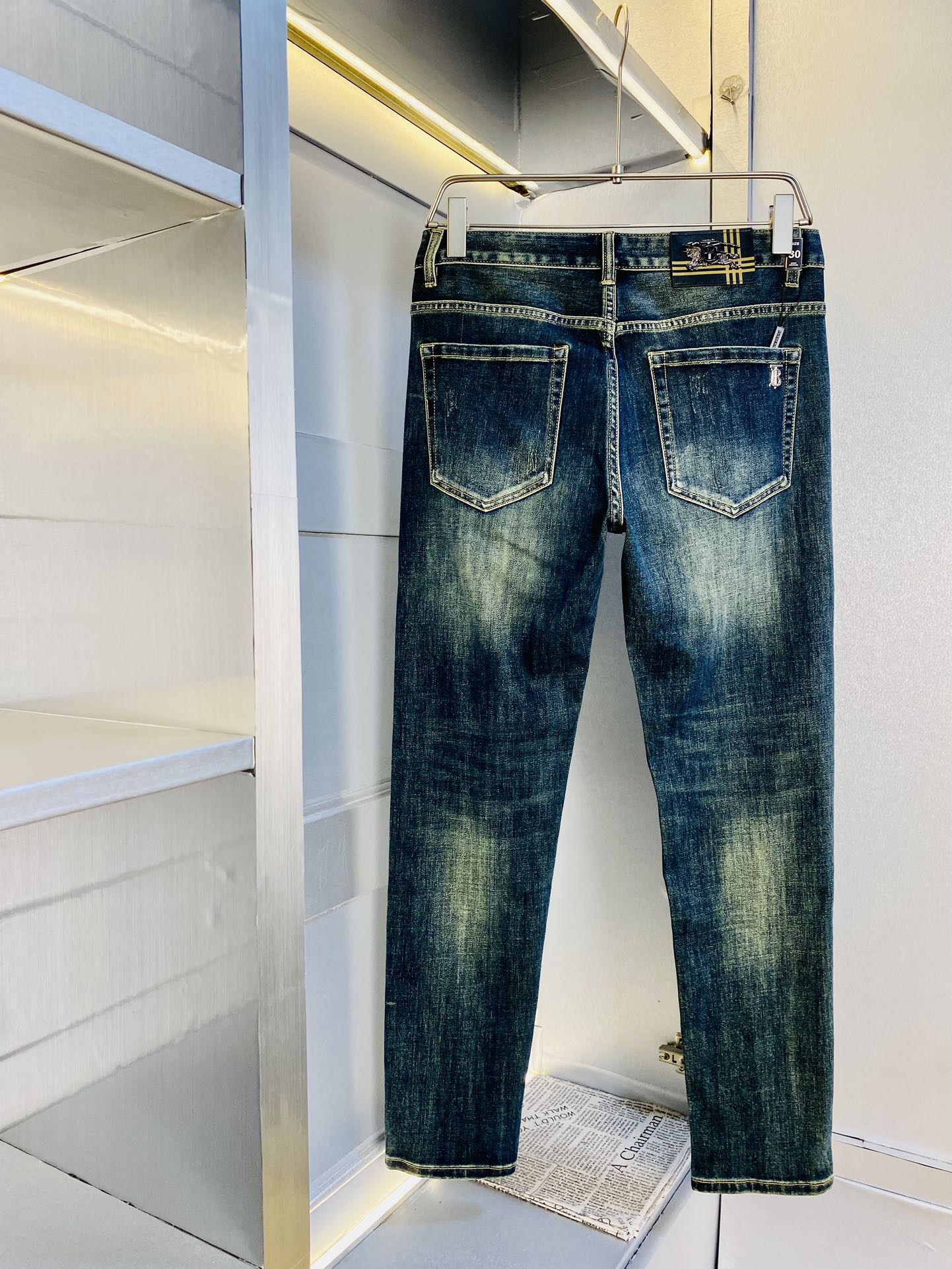 Cheap Burberry Jeans for Men in 225843, $65 USD- [IB225843] - Replica Burberry Jeans for Men