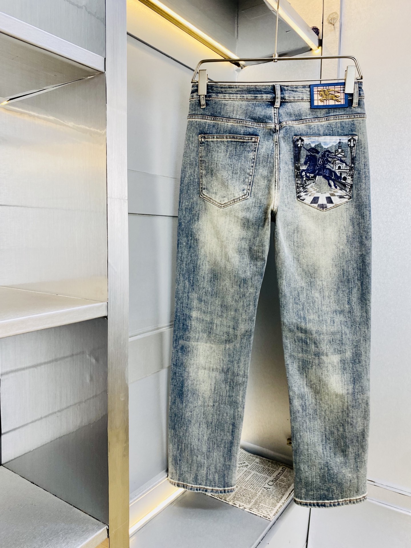 Cheap Burberry Jeans for Men in 225847, $65 USD- [IB225847] - Replica Burberry Jeans for Men