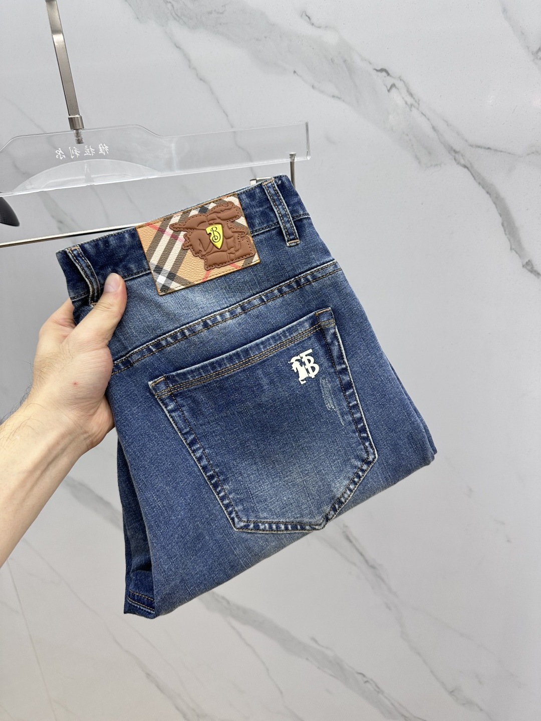 Cheap Burberry Jeans for Men in 225848, $65 USD- [IB225848] - Replica Burberry Jeans for Men