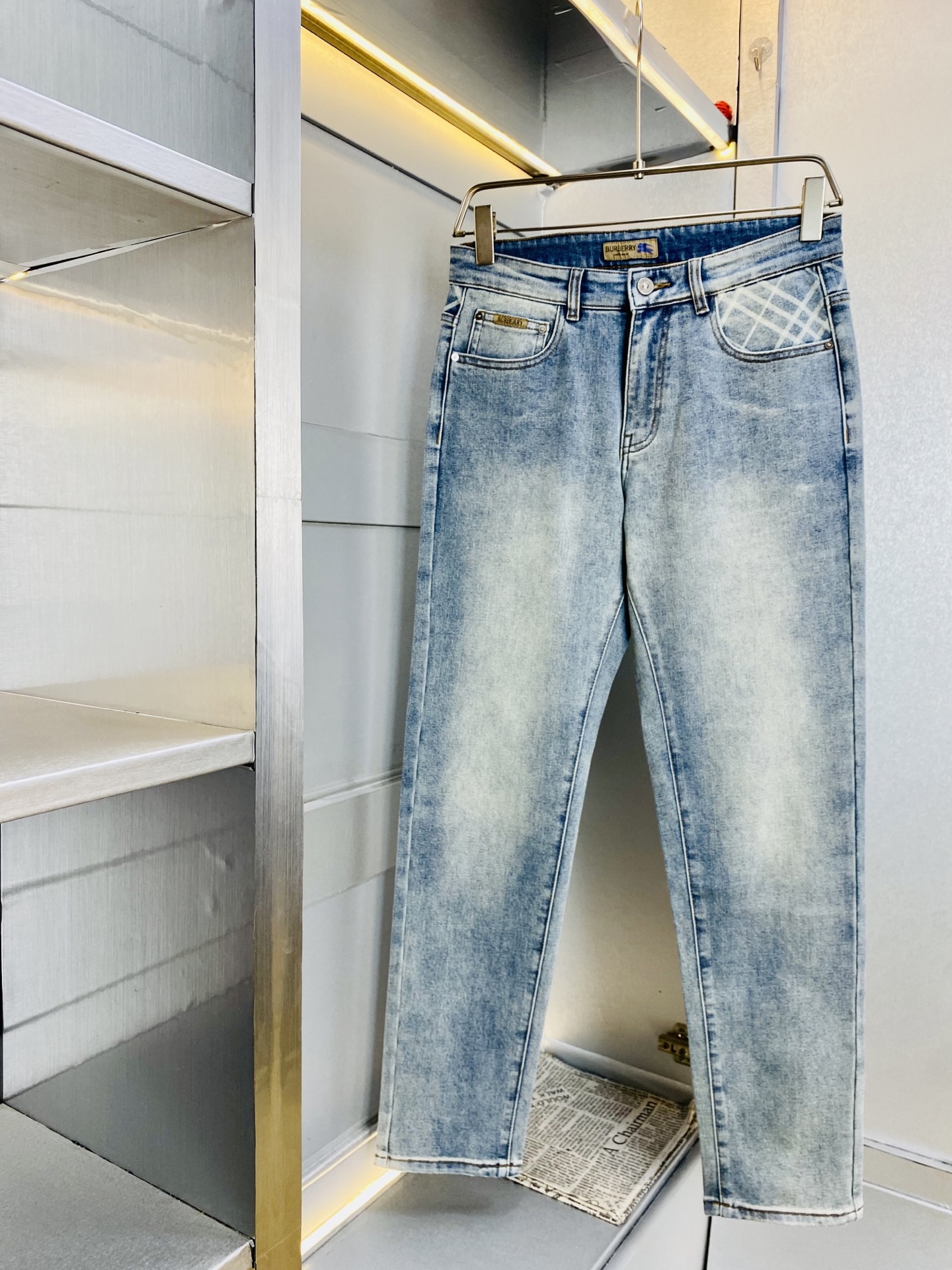 Cheap Burberry Jeans for Men in 225868, $65 USD- [IB225868] - Replica Burberry Jeans for Men