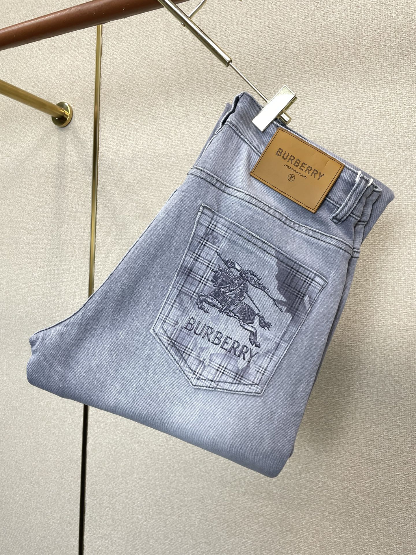 Cheap Burberry Jeans for Men in 225877, $65 USD- [IB225877] - Replica Burberry Jeans for Men