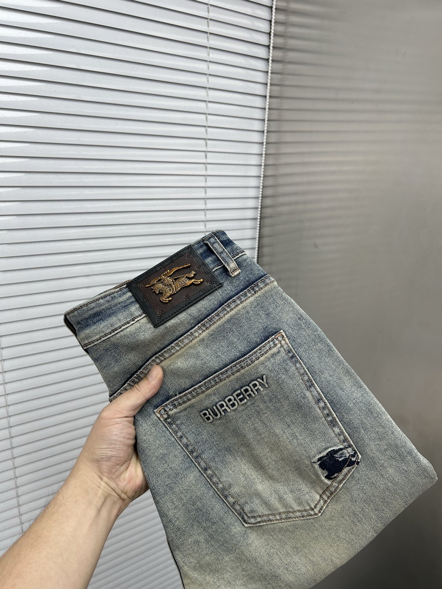 Cheap Burberry Jeans for Men in 225885, $65 USD- [IB225885] - Replica Burberry Jeans for Men