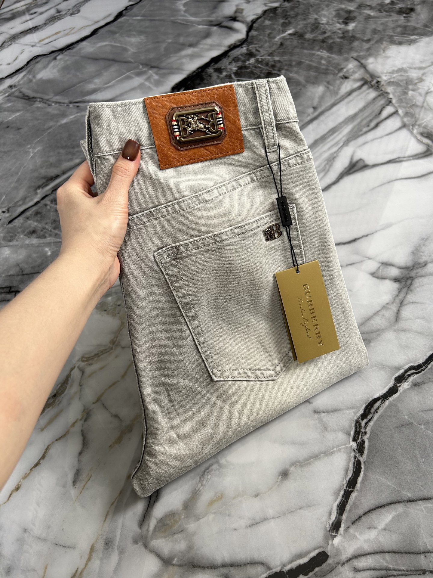 Cheap Burberry Jeans for Men in 225886, $65 USD- [IB225886] - Replica Burberry Jeans for Men