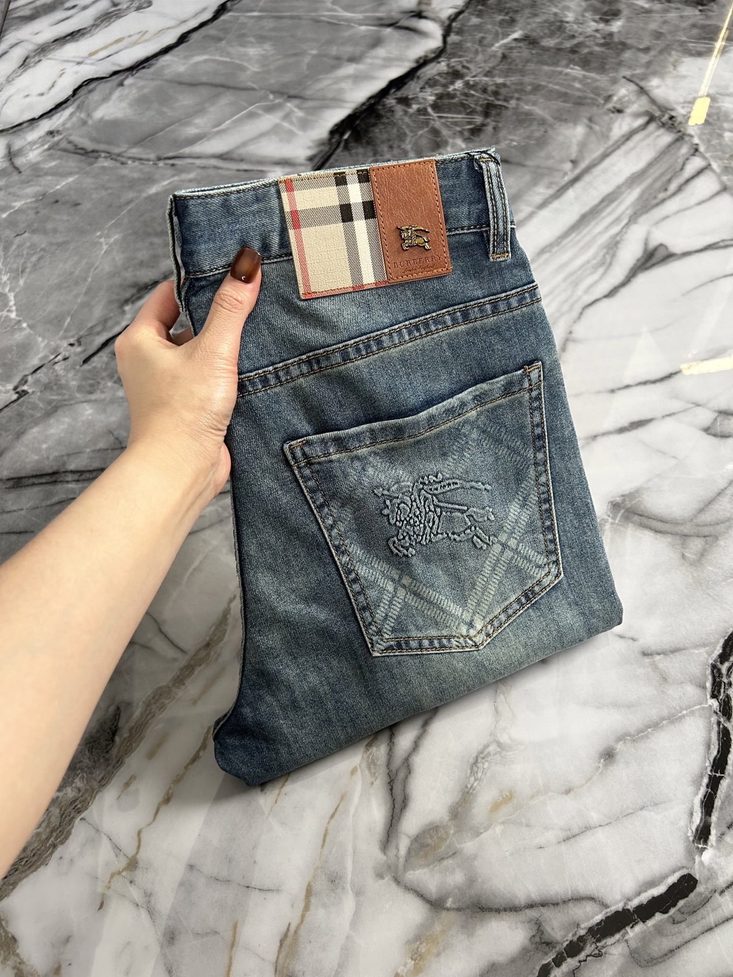 Cheap Burberry Jeans for Men in 225888, $65 USD- [IB225888] - Replica Burberry Jeans for Men