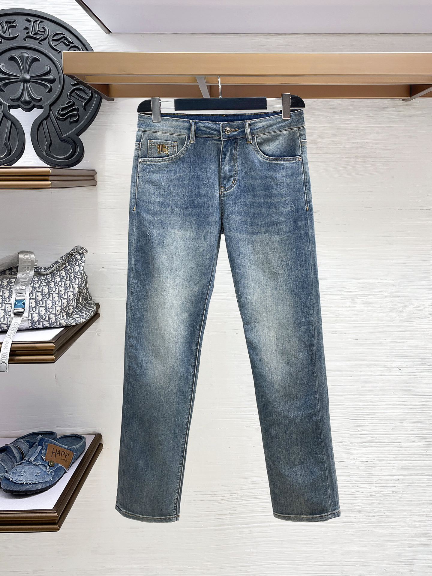 Cheap Burberry Jeans for Men in 225896, $65 USD- [IB225896] - Replica Burberry Jeans for Men