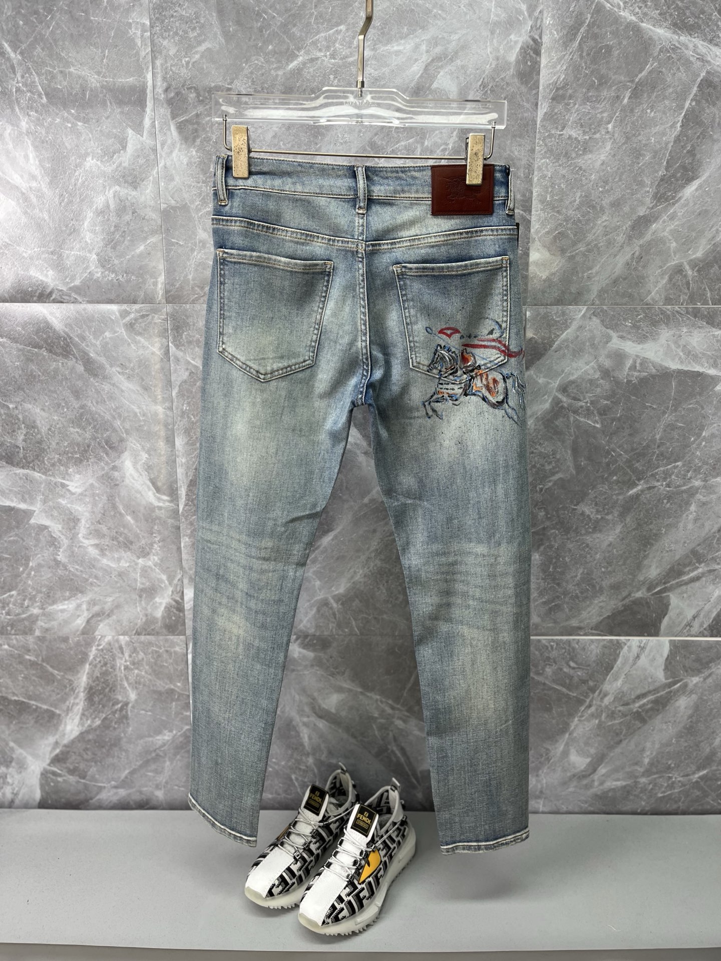Cheap Burberry Jeans for Men in 225898, $65 USD- [IB225898] - Replica Burberry Jeans for Men
