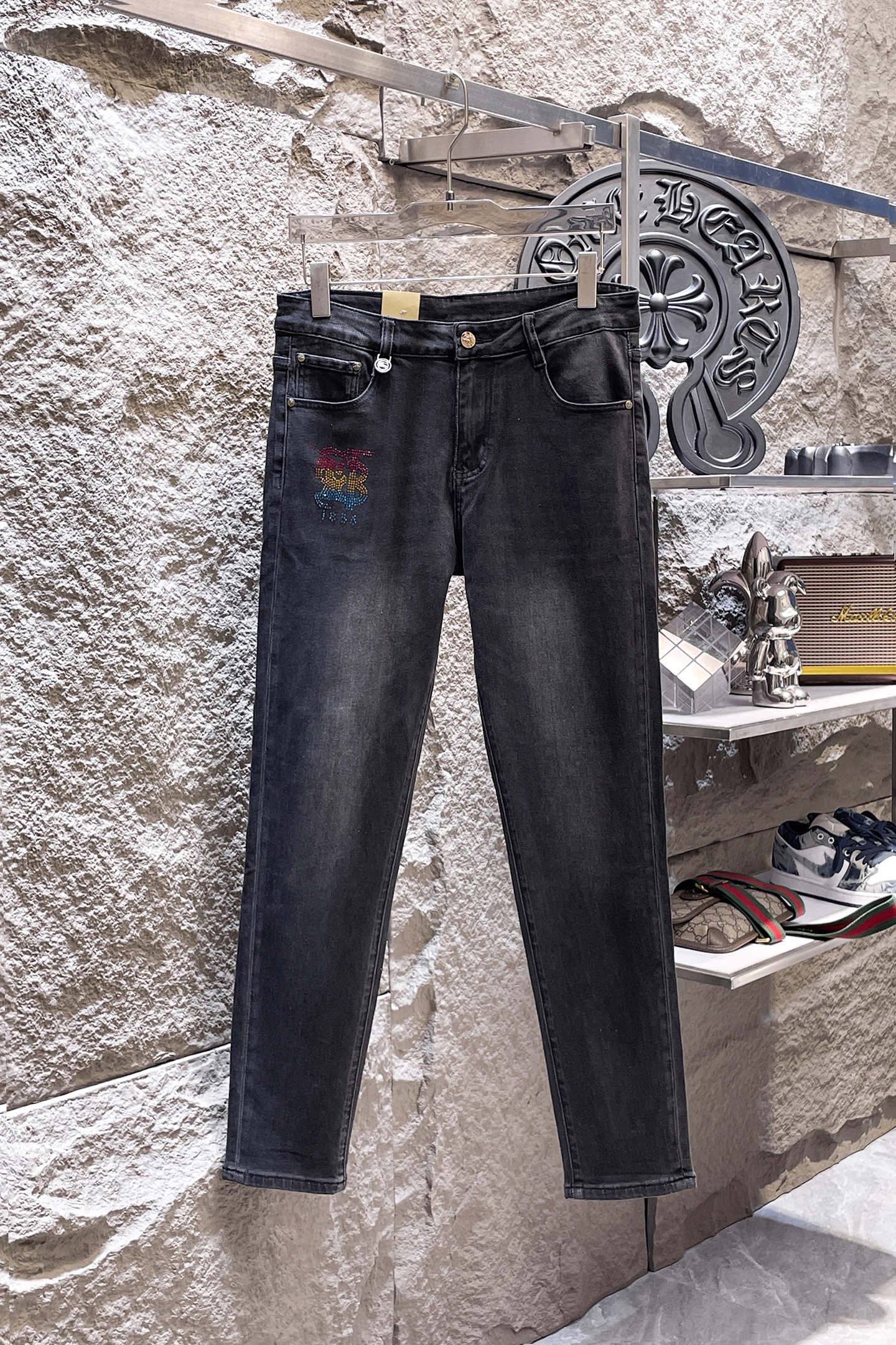 Cheap Burberry Jeans for Men in 225900, $65 USD- [IB225900] - Replica Burberry Jeans for Men