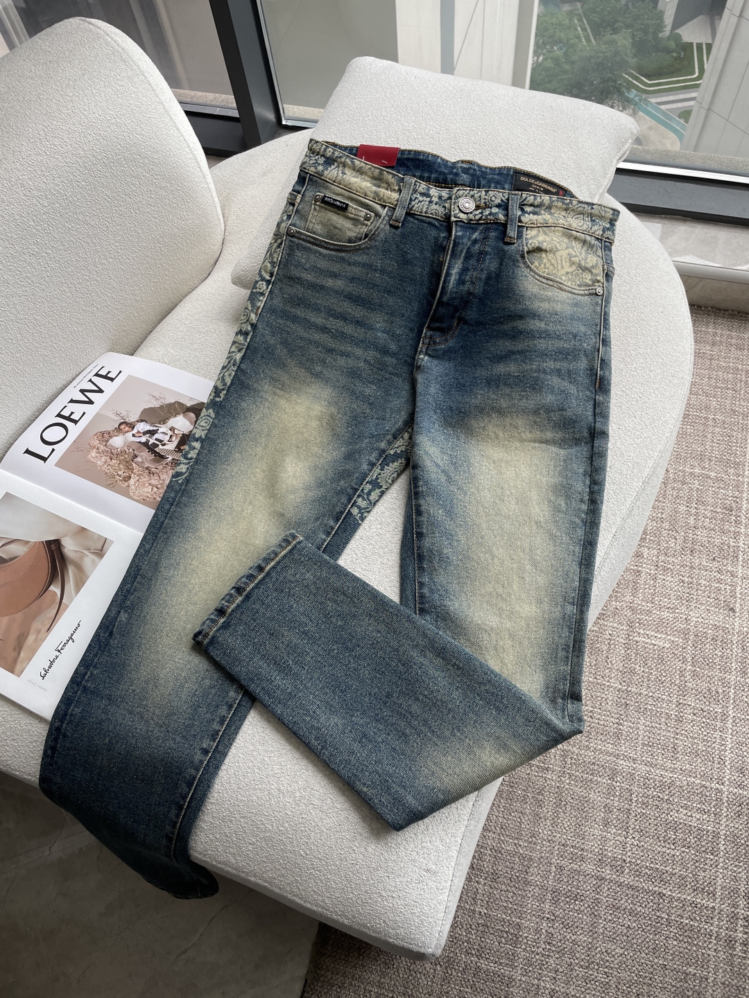 Cheap DG Jeans for Men in 225905, $65 USD- [IB225905] - Replica DG Jeans for Men