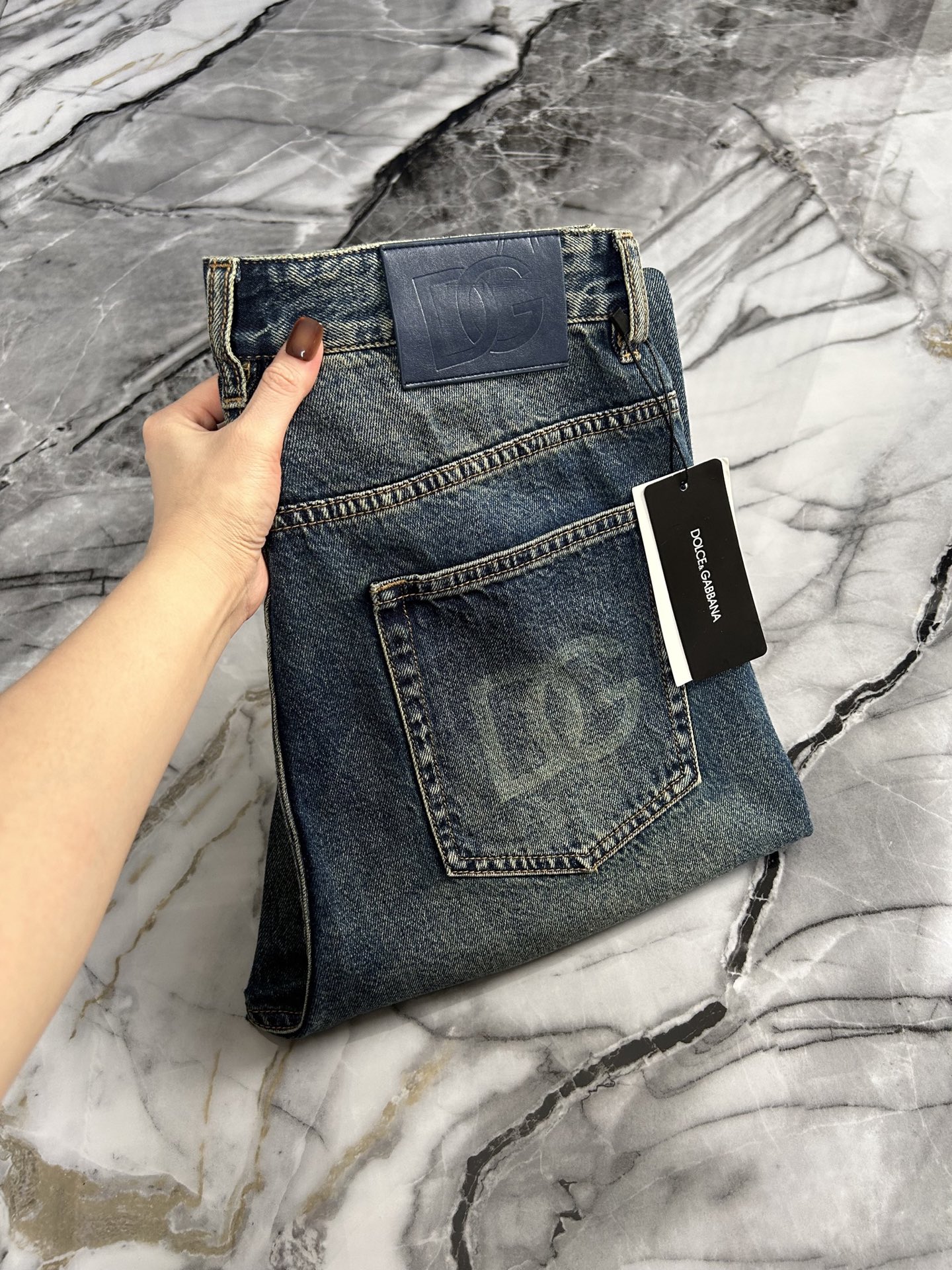 Cheap DG Jeans for Men in 225910, $65 USD- [IB225910] - Replica DG Jeans for Men