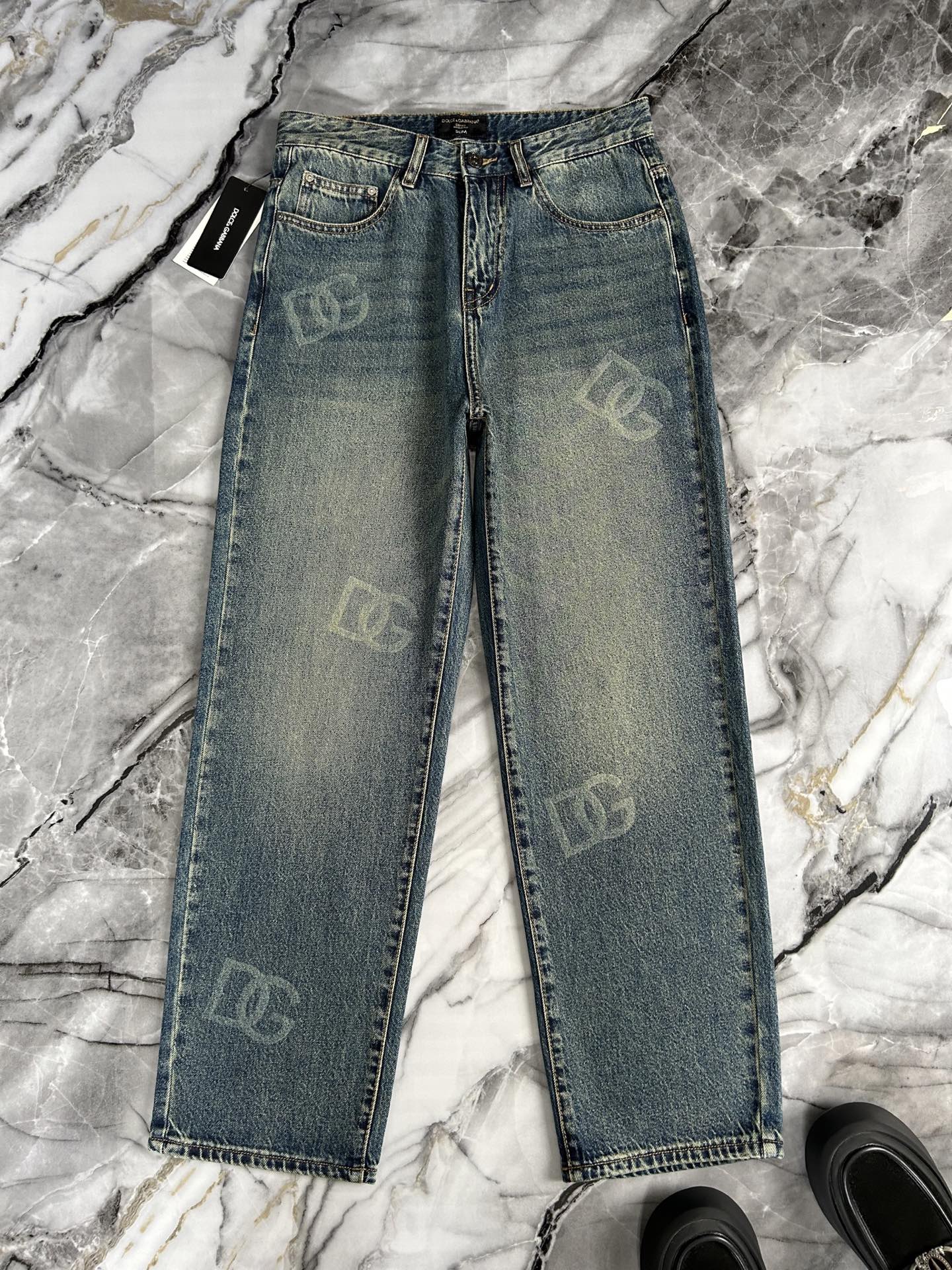 Cheap DG Jeans for Men in 225910, $65 USD- [IB225910] - Replica DG Jeans for Men
