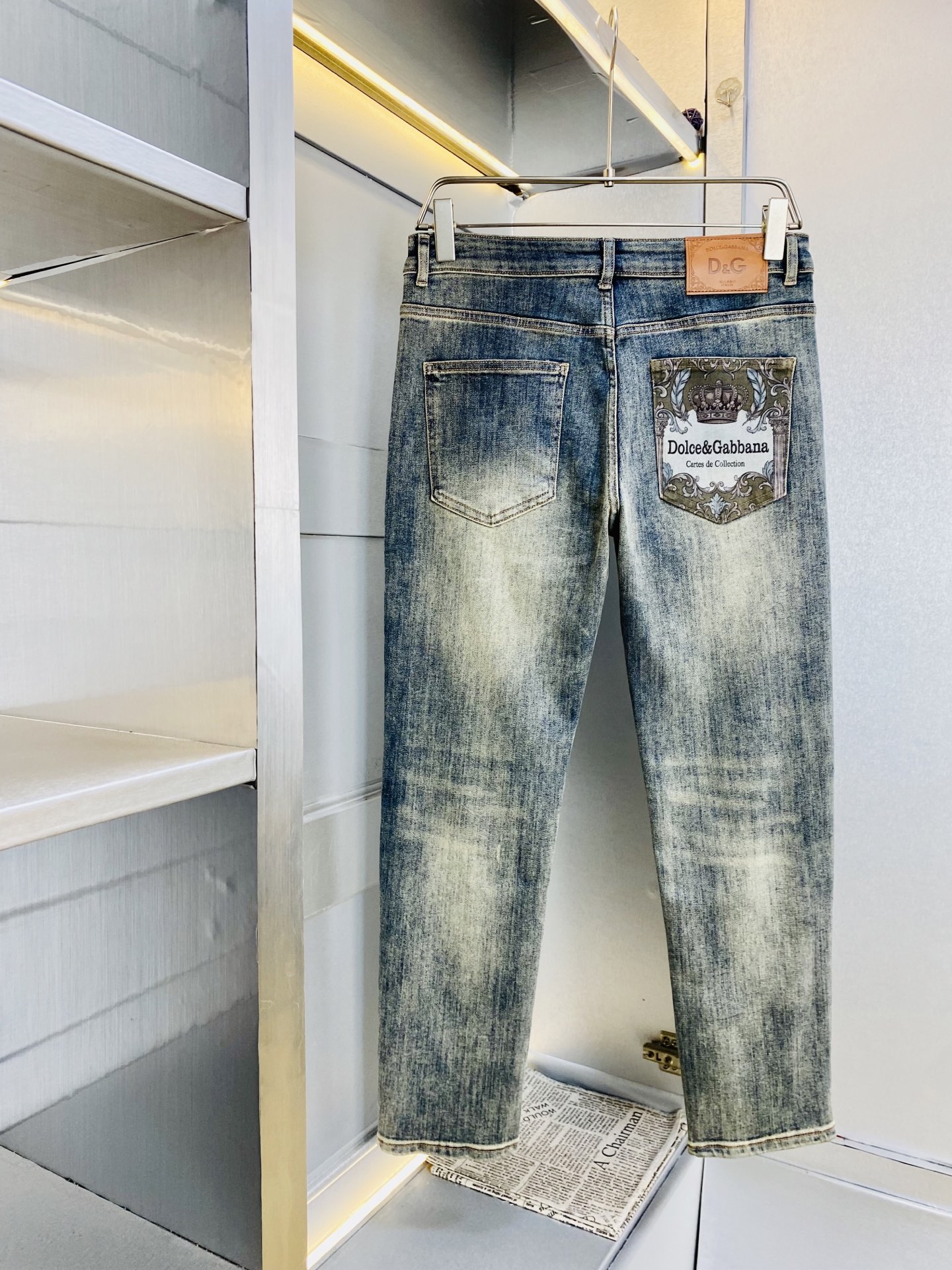 Cheap DG Jeans for Men in 225911, $65 USD- [IB225911] - Replica DG Jeans for Men