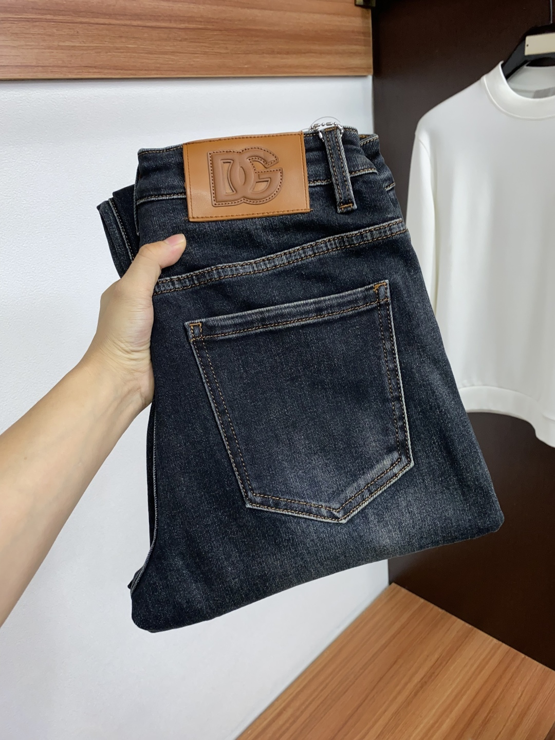 Cheap DG Jeans for Men in 225914, $65 USD- [IB225914] - Replica DG Jeans for Men