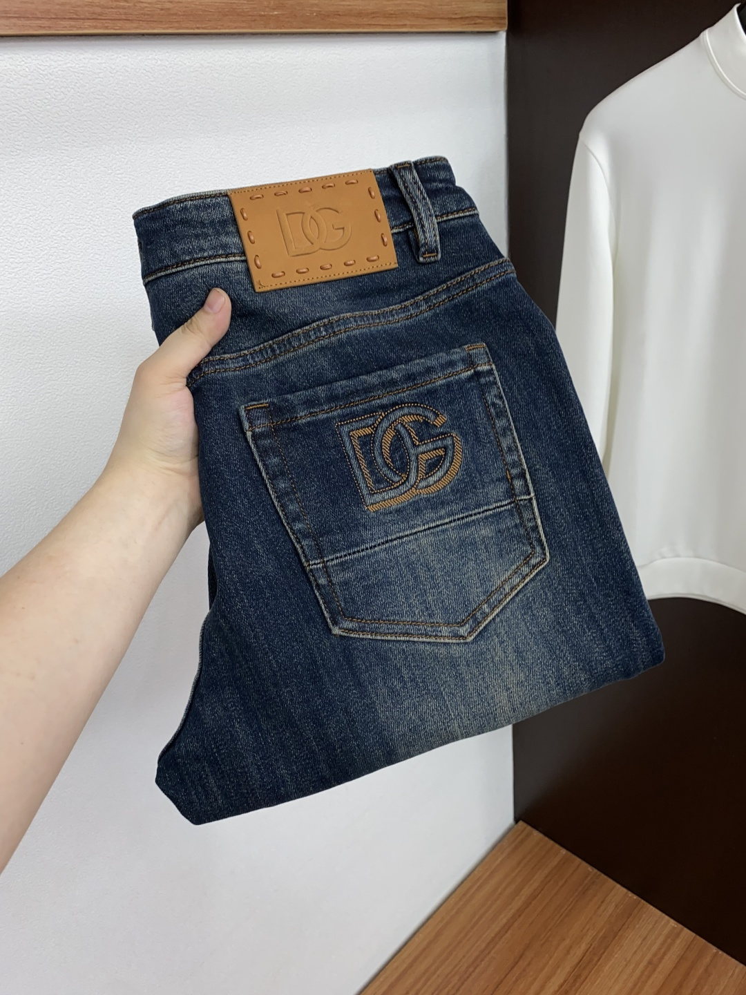Cheap DG Jeans for Men in 225915, $65 USD- [IB225915] - Replica DG Jeans for Men