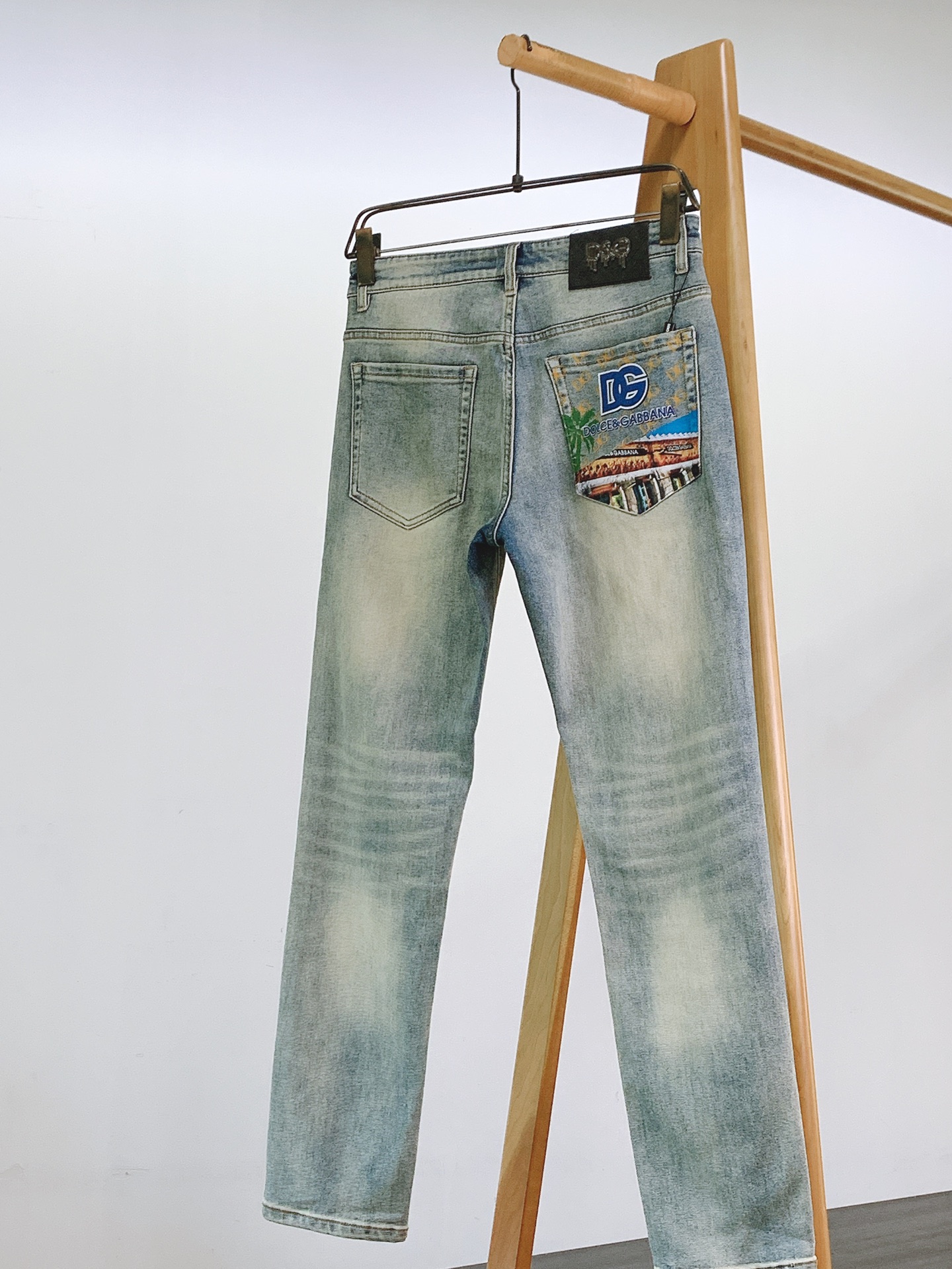 Cheap DG Jeans for Men in 225918, $65 USD- [IB225918] - Replica DG Jeans for Men