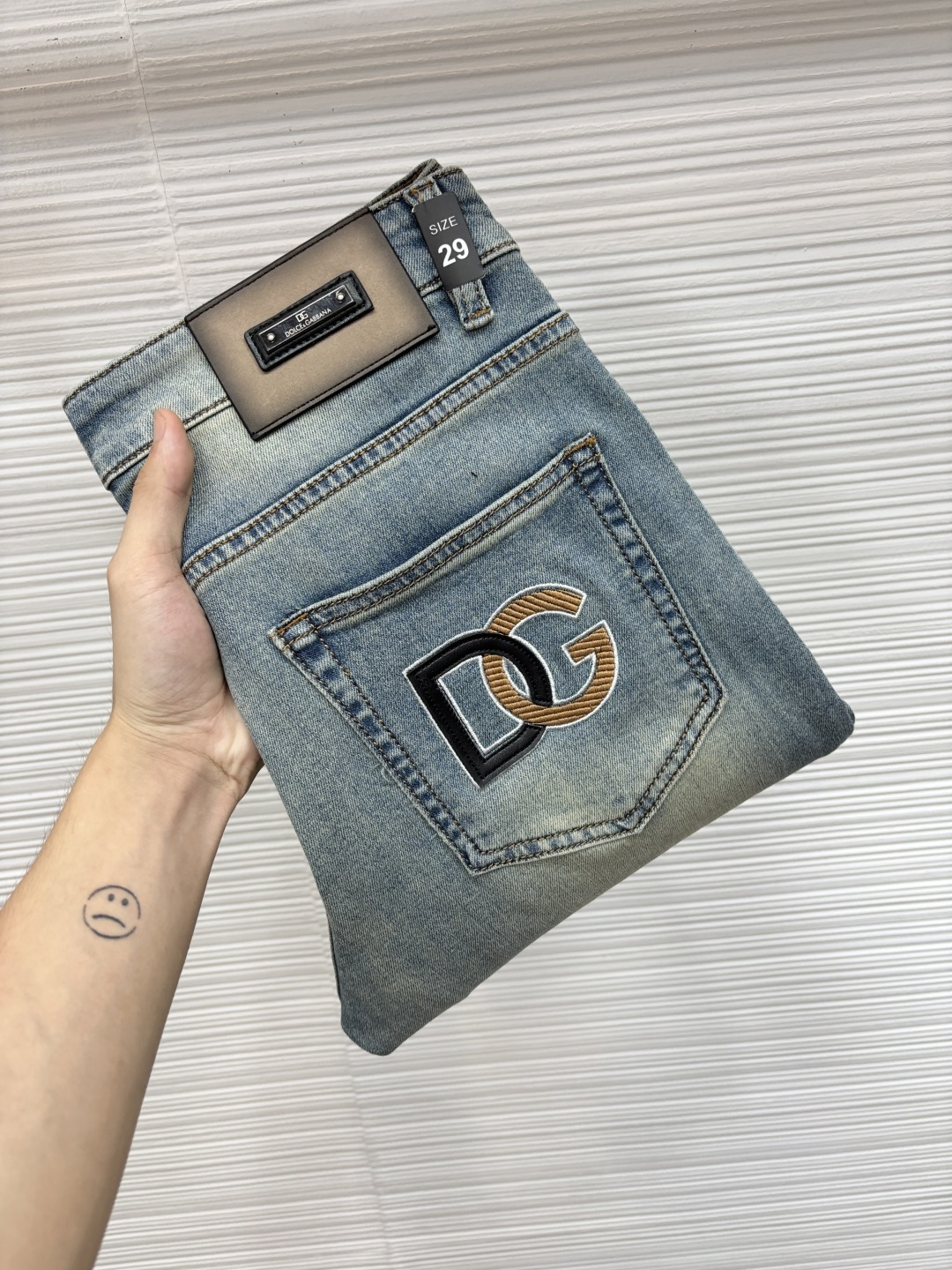 Cheap DG Jeans for Men in 225922, $70 USD- [IB225922] - Replica DG Jeans for Men