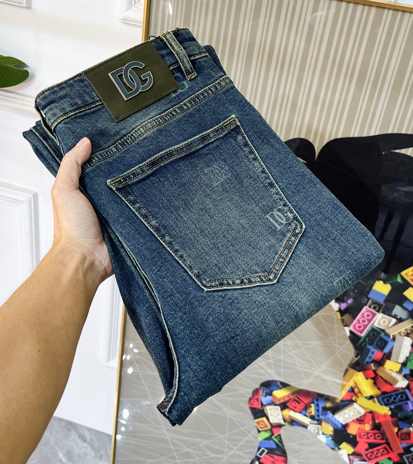 Cheap DG Jeans for Men in 225932, $70 USD- [IB225932] - Replica DG Jeans for Men