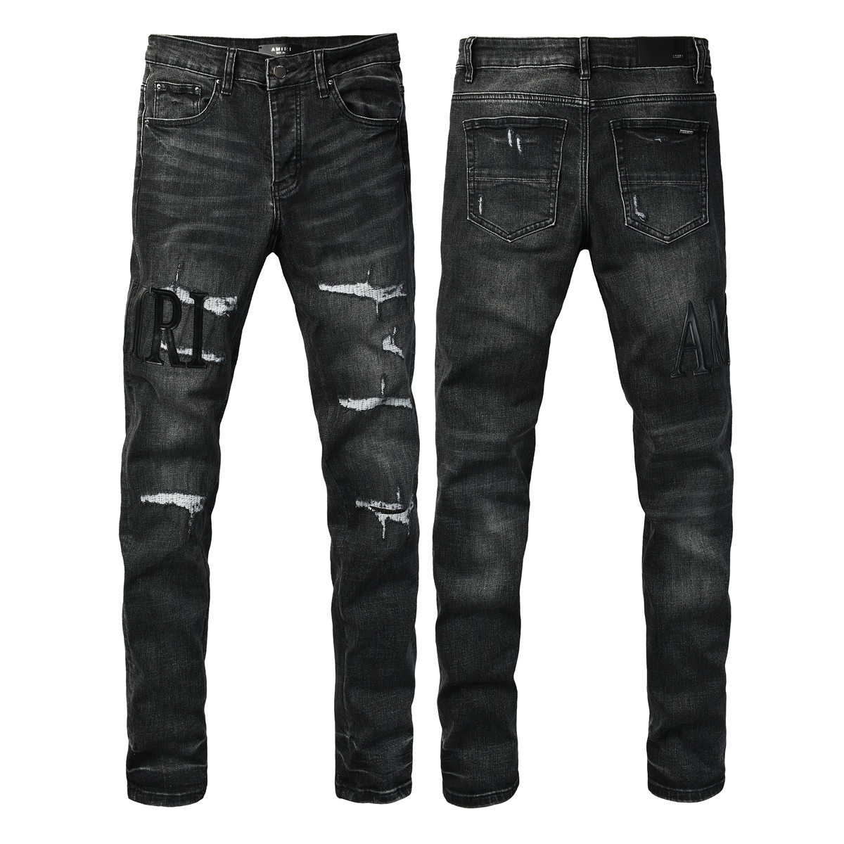 Cheap Amiri Denim Jeans for Men in 225945, $70 USD- [IB225945] - Replica Amiri Denim Jeans for Men