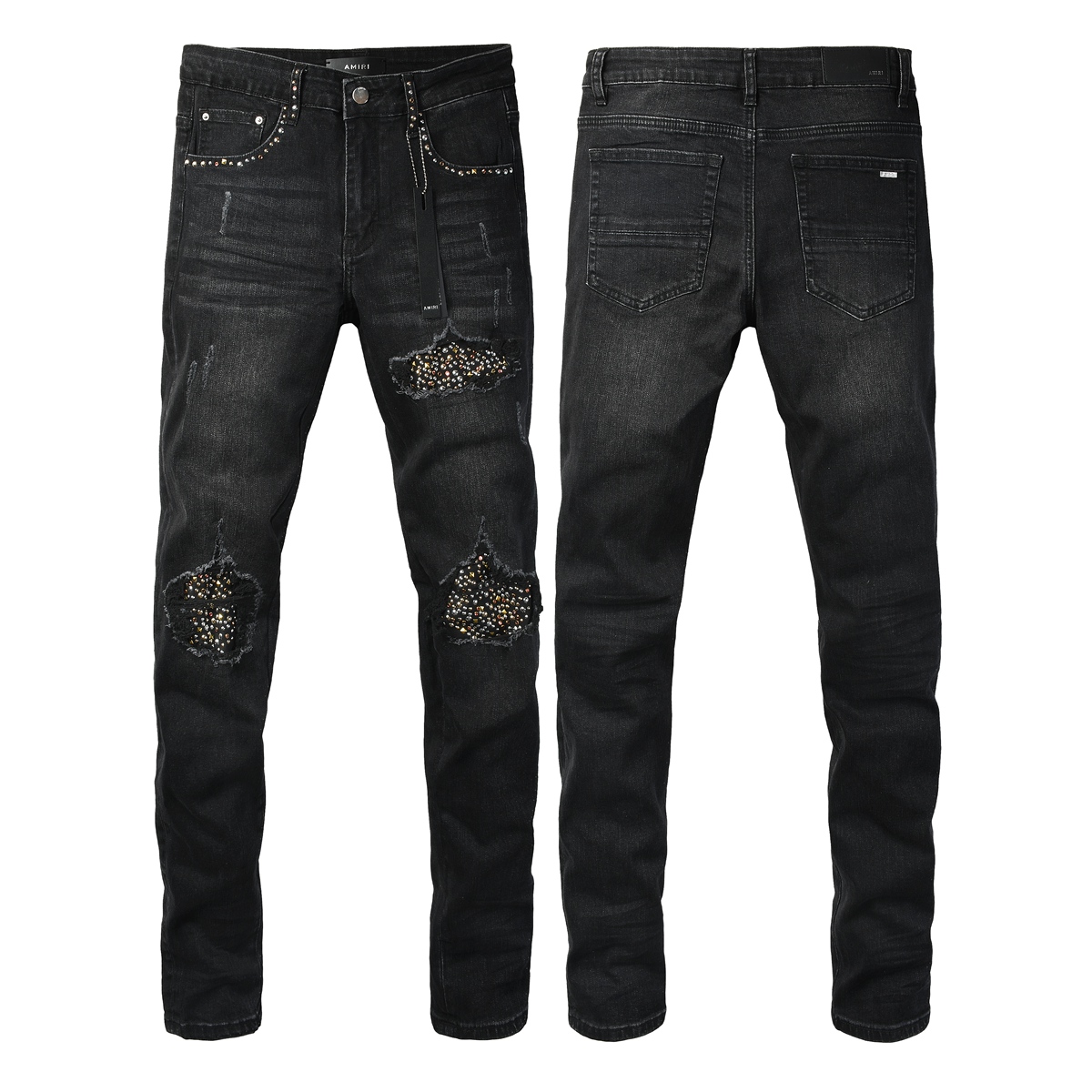 Cheap Amiri Denim Jeans for Men in 225946, $70 USD- [IB225946] - Replica Amiri Denim Jeans for Men