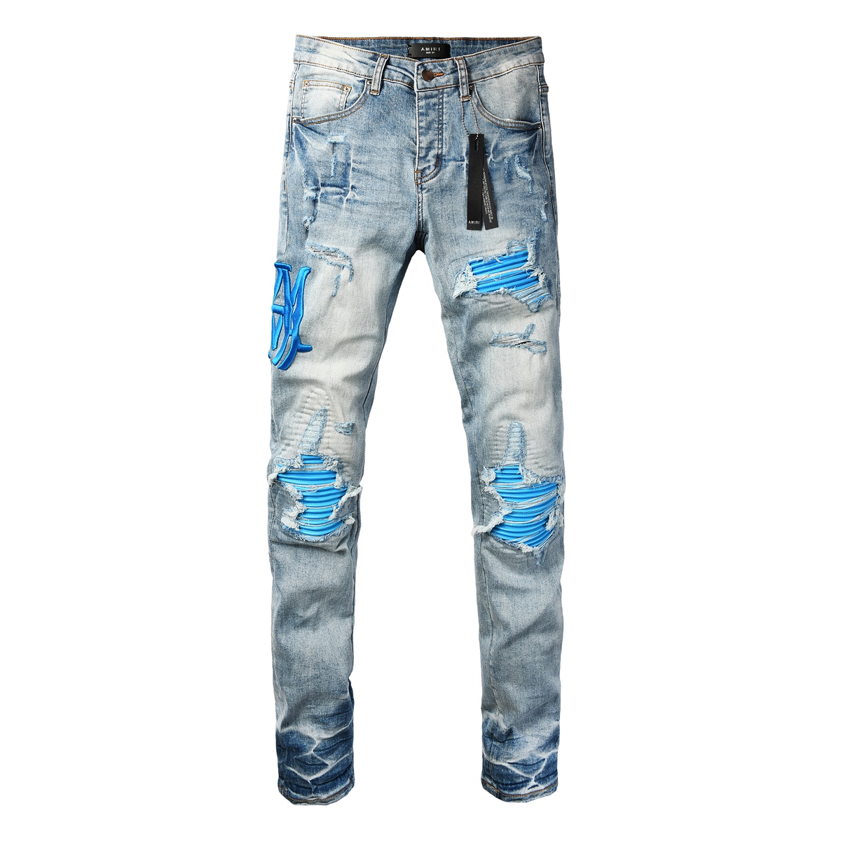 Cheap Amiri Denim Jeans for Men in 225949, $70 USD- [IB225949] - Replica Amiri Denim Jeans for Men